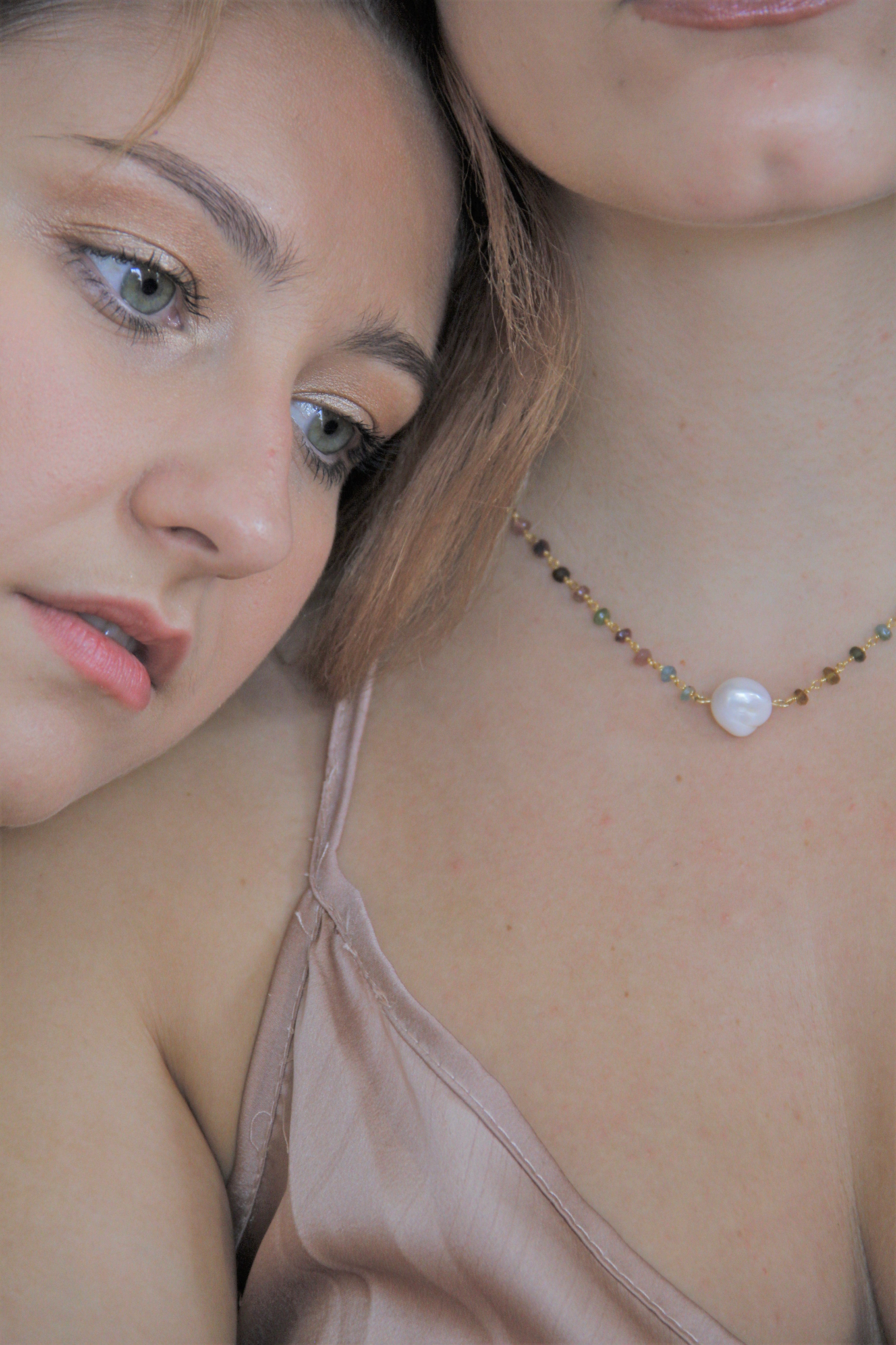 Three Graces Necklace - Elegant Sterling Silver Pendant for Women | Perfect for Weddings, Anniversaries & Special Occasions