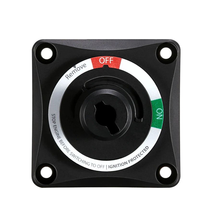 Rich Solar Battery Switch ON/OFF 275A - Heavy Duty DC Power Disconnect for Solar Panels, RV, Marine & Off-Grid Systems - Perfect for Solar Energy Control & Emergency Shutoff