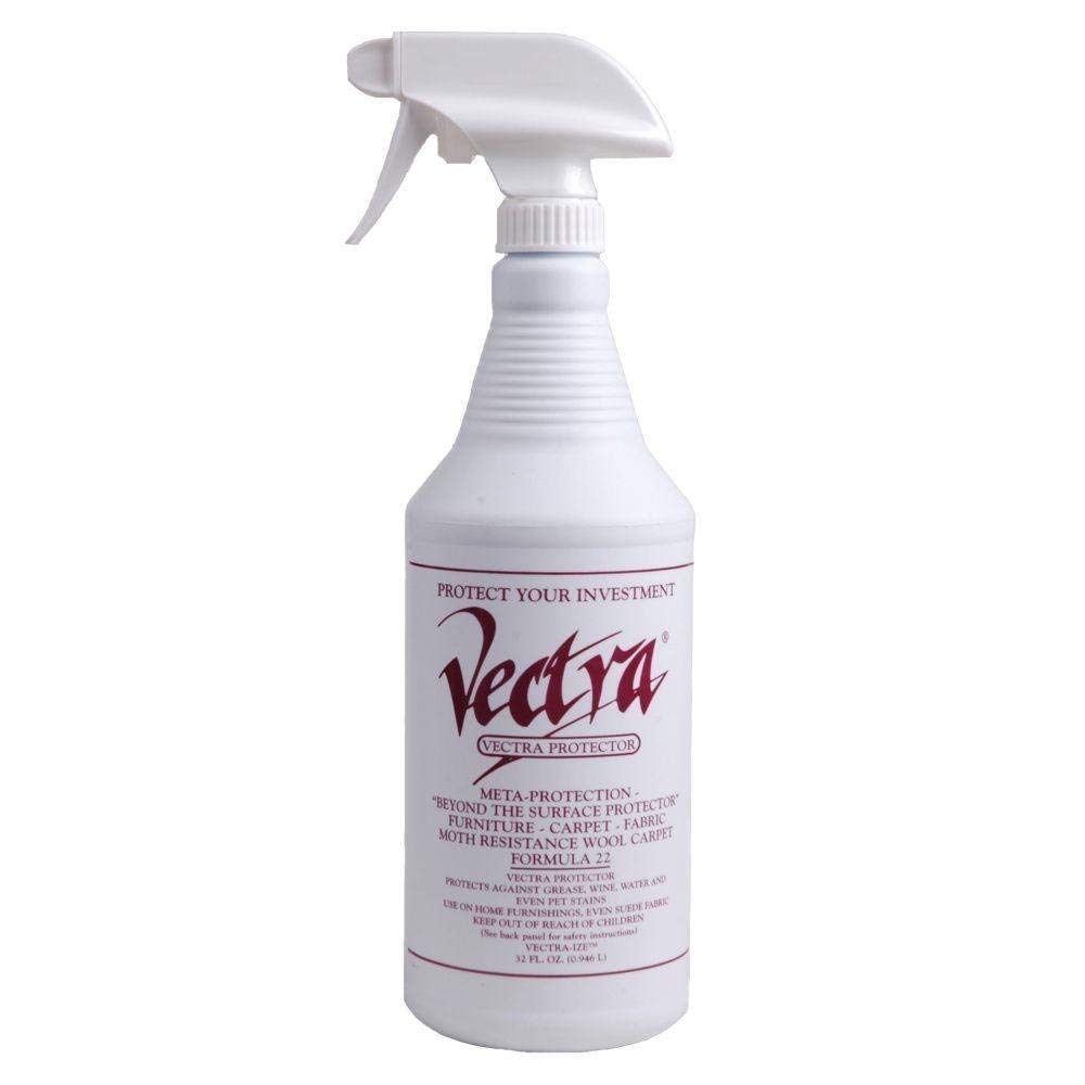 Vectra 32 oz. Stain & Water Repellent Spray for Furniture, Carpet, Upholstery & Fabric Protection | Prevents Spills & Dirt | Ideal for Sofas, Chairs, Rugs & Auto Interiors