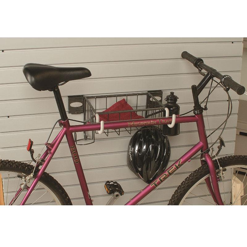 HandiSolutions Horizontal Bike Rack - Heavy Duty Wall Mounted Bicycle Storage for Garage, Shed or Apartment - Perfect for Space Saving Bike Organization and Secure Parking