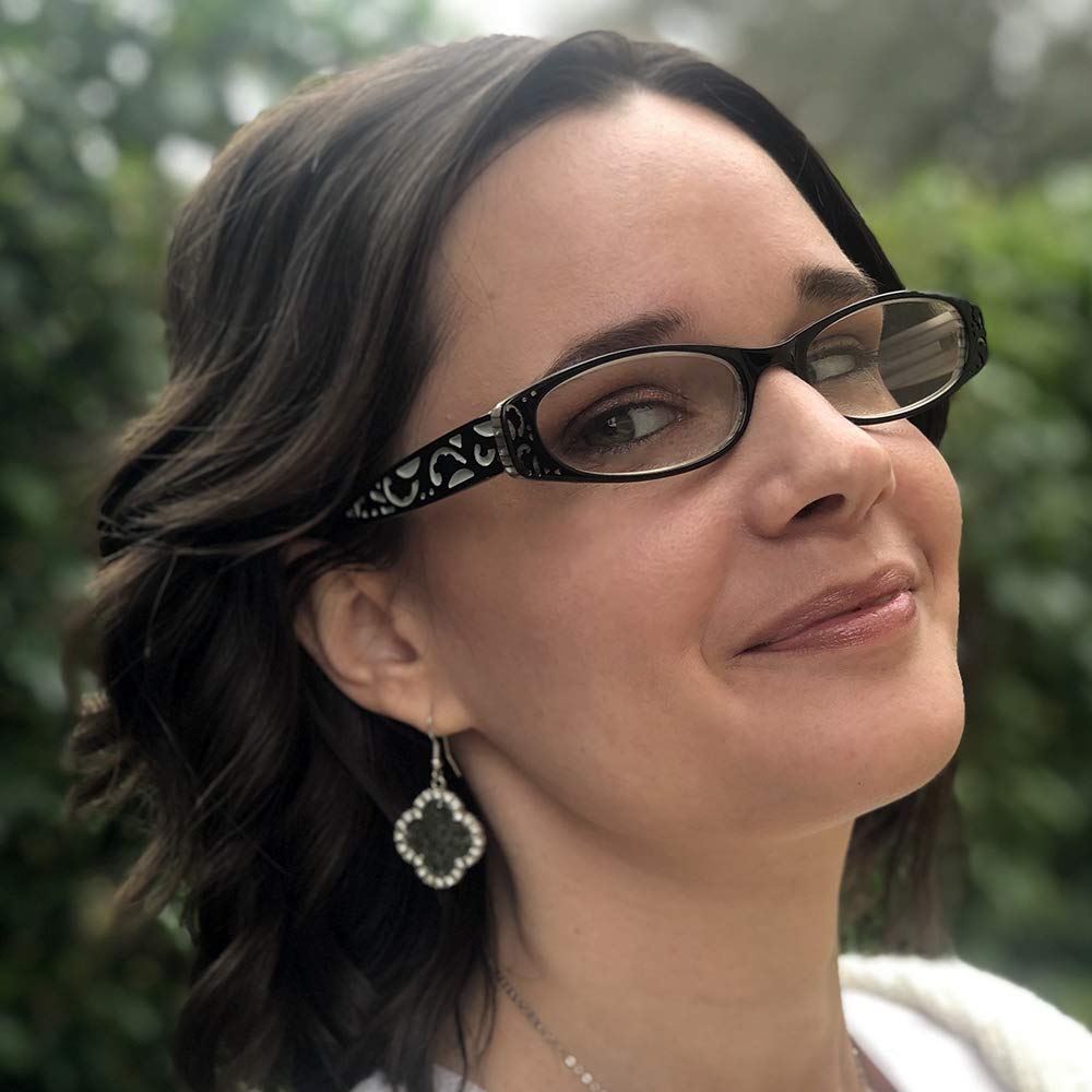 Calabria 854 Designer Reading Glasses with Hard Case - Stylish & Durable for Reading, Work, and Computer Use