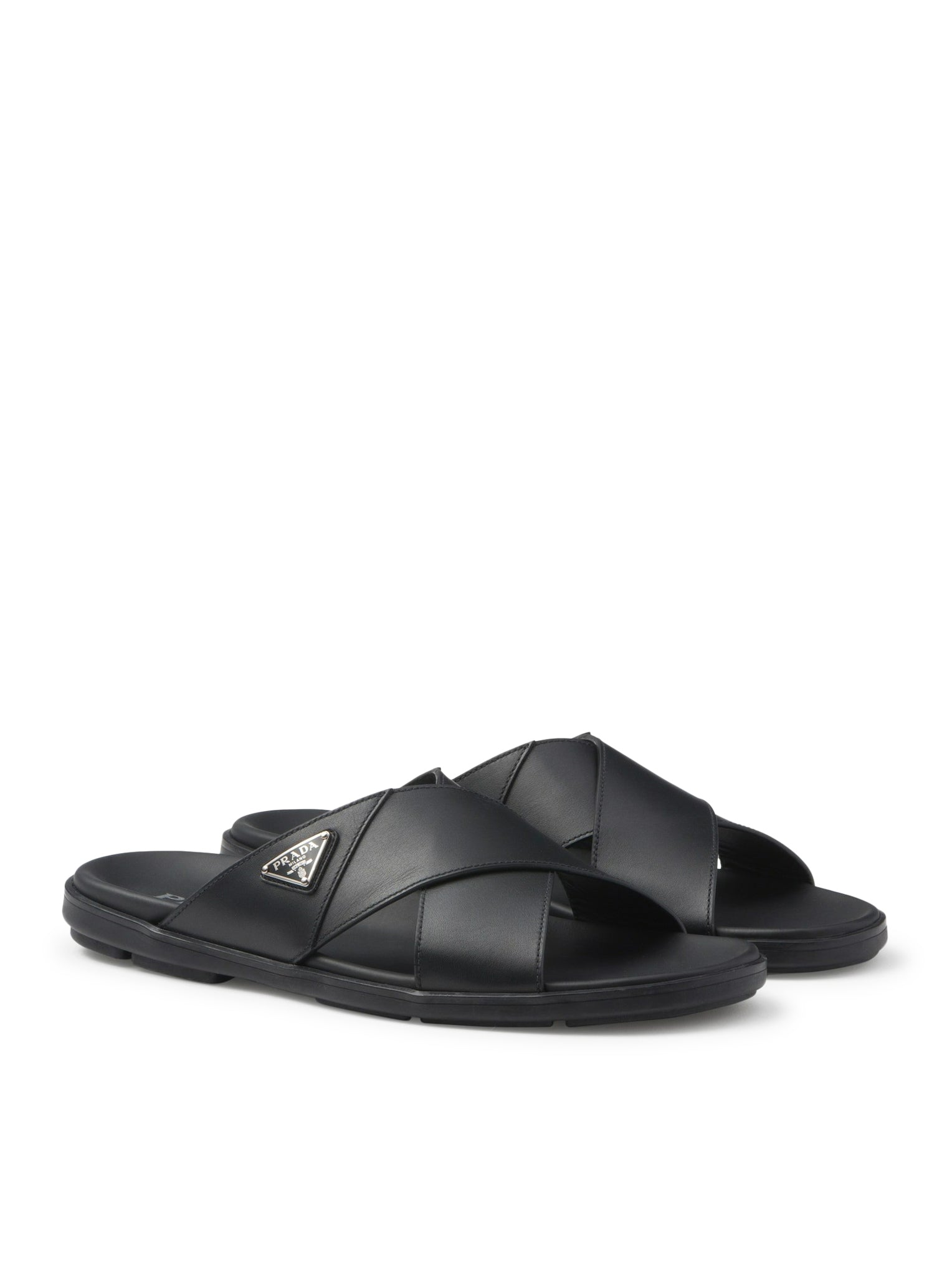 Stylish Crossed Leather Sandals for Women - Comfortable & Fashionable Summer Footwear for Beach, Travel, and Casual Outings
