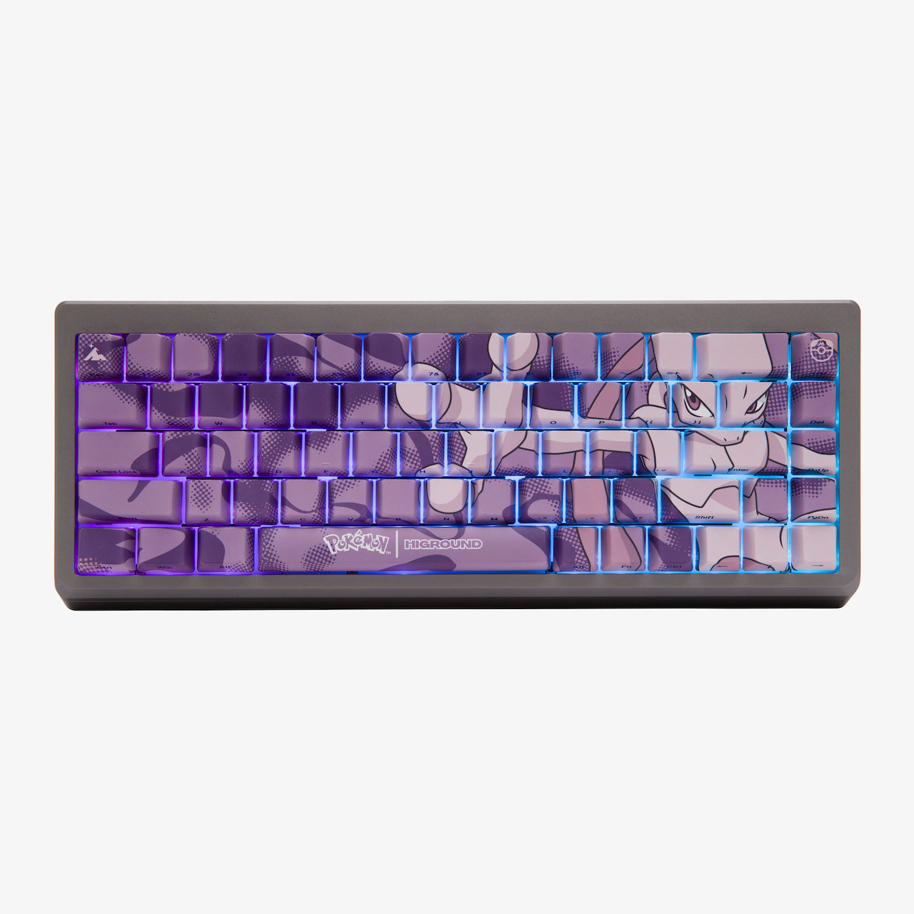 Pokémon HG Summit 65 Keyboard 2.0 - Mechanical Gaming Keyboard with RGB Backlight for PC & Mac | Perfect for Esports, Streaming & Office Work (Mewtwo Edition)