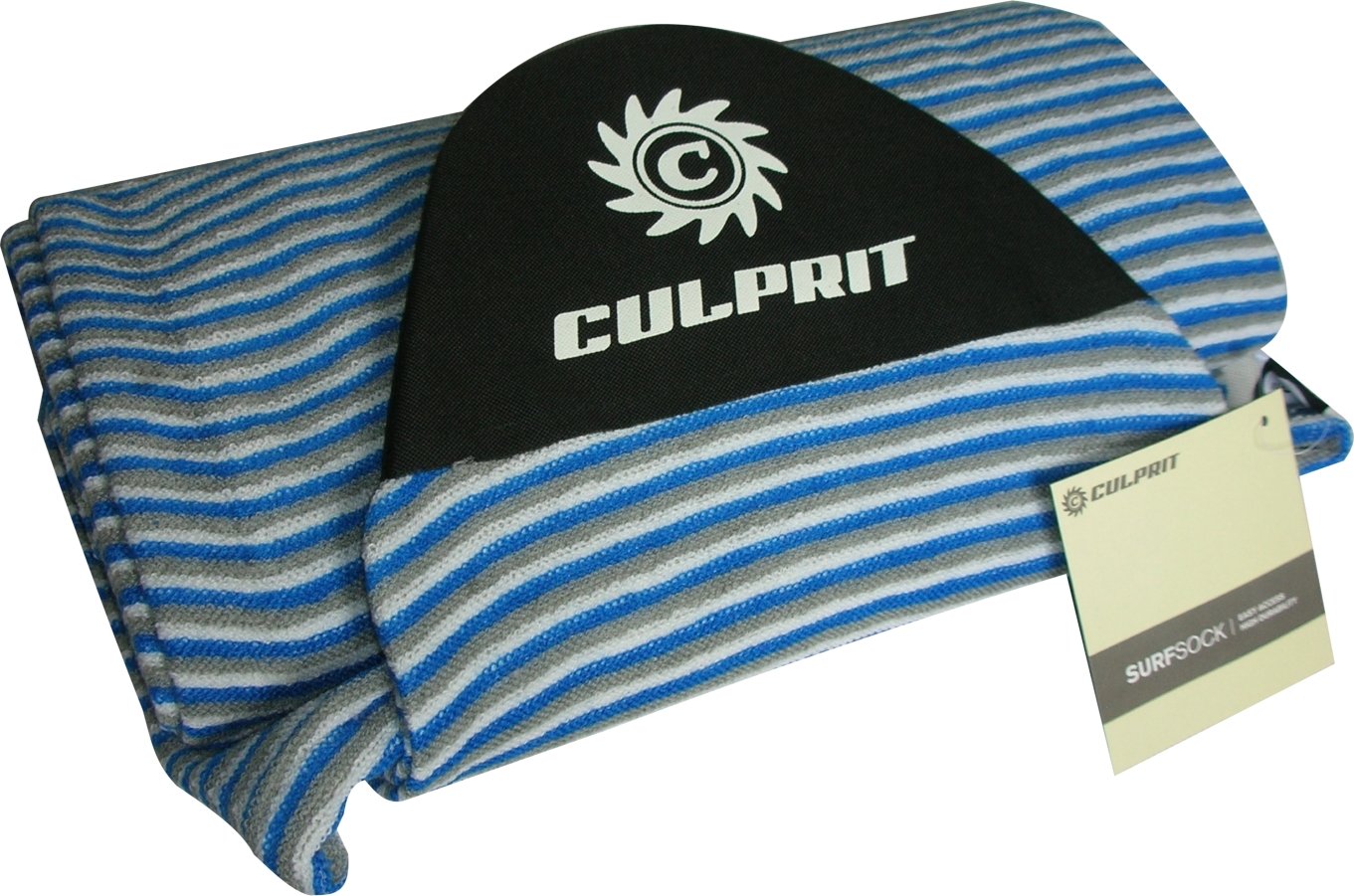 **Culprit Surf Protective Pocket Surfboard Socks with Round Nose - Durable Surfboard Storage & Travel Cover for Safe Transport & Beach Days**