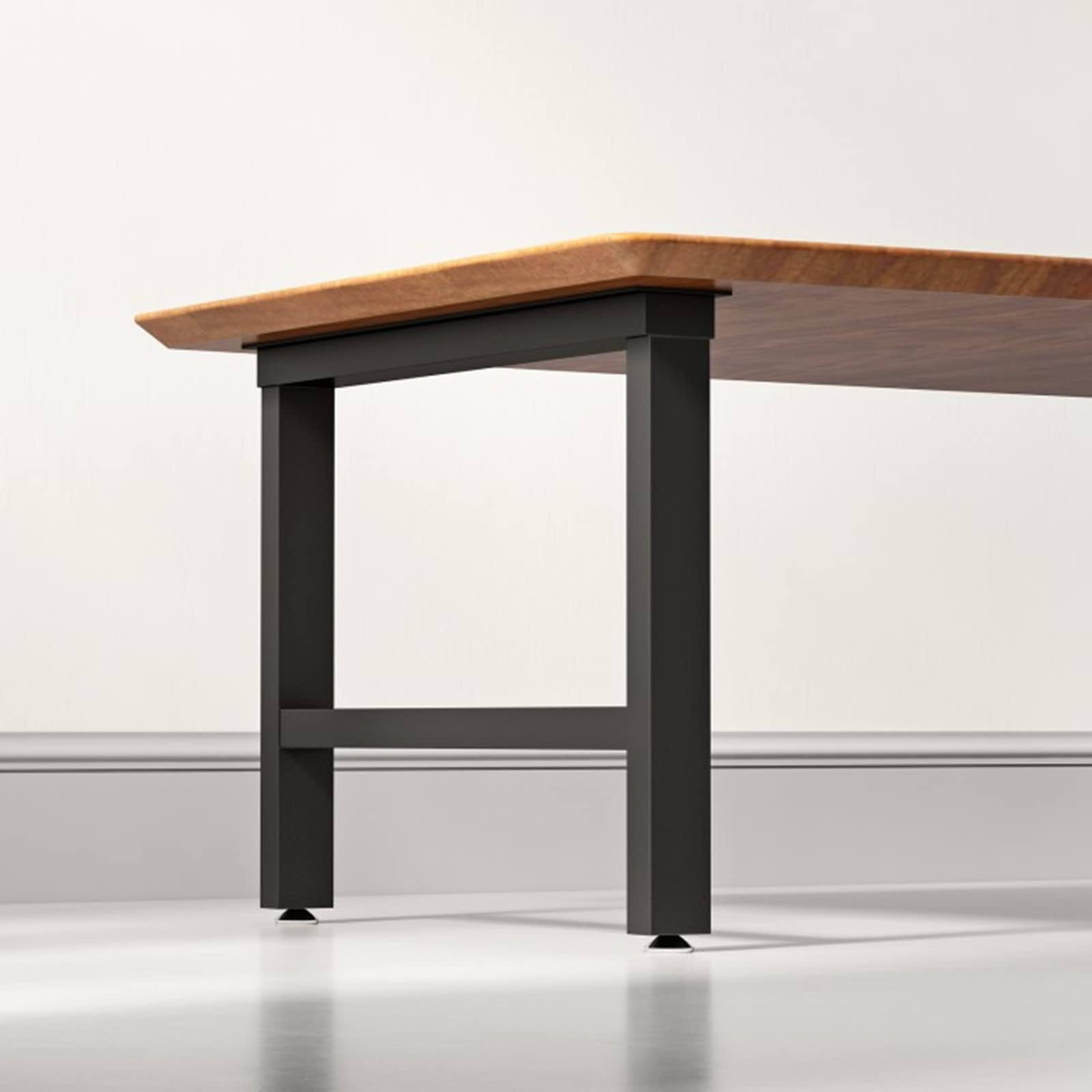 Industrial Metal Coffee Table Legs Set of 2 - 16