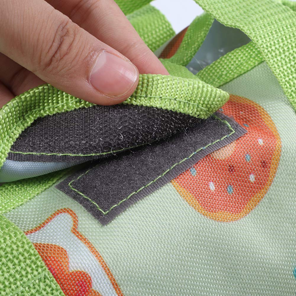 Green Gardening Tool Bag - Durable Tote & Apron Set for Kids - Children's Garden Supplies for Yard Work, Planting & Outdoor Activities