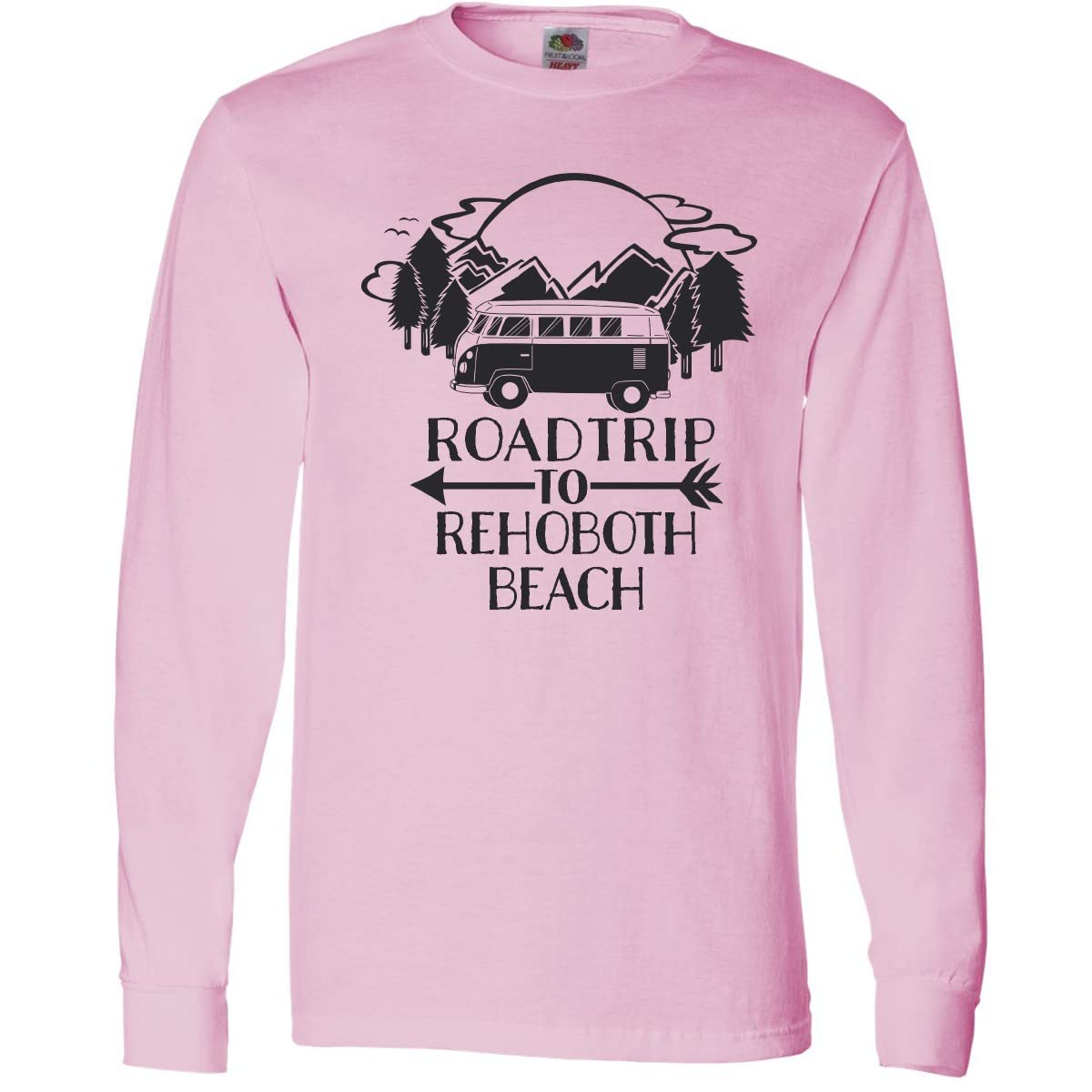 Inktastic Road Trip Long Sleeve T-Shirt - Beach Travel & Vacation Wear