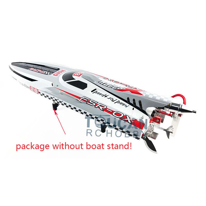 G30H 30CC Fiberglass Deep V Monohull Gasoline RC Racing Boat - ARTR DIY Model with Engine Shaft Hardware (1380x390x320mm, 70km/h) - Perfect for Competitive Racing, Hobby Enthusiasts & Outdoor Water Sports Gifts