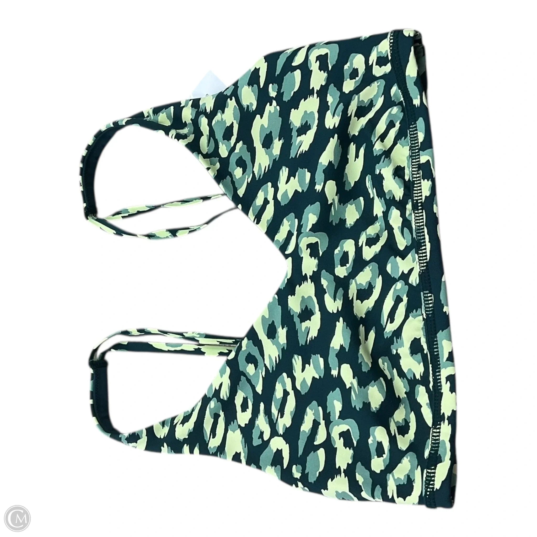 Aerie Women's Medium Green Sports Bra - Comfortable & Supportive for Yoga, Running & Workouts