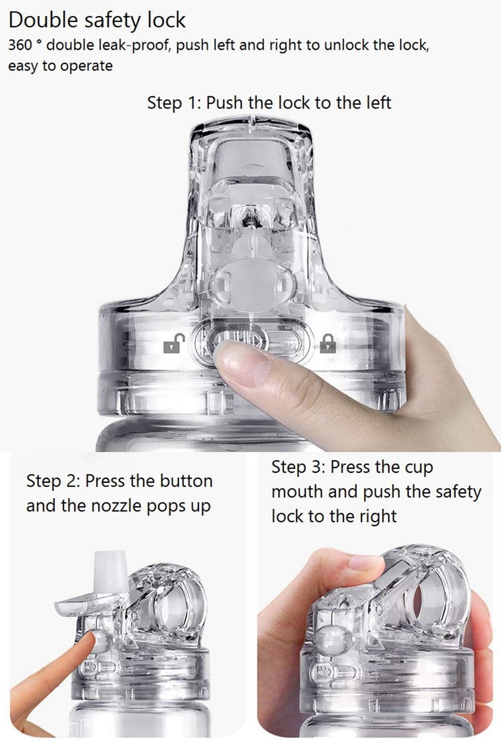 SPE & PEM Hydrogen Water Bottle Generator with LED Display - Portable Hydrogen Rich Water Maker Ionizer with Tube - Anti-Aging Health Water Cup for Home, Travel & Fitness