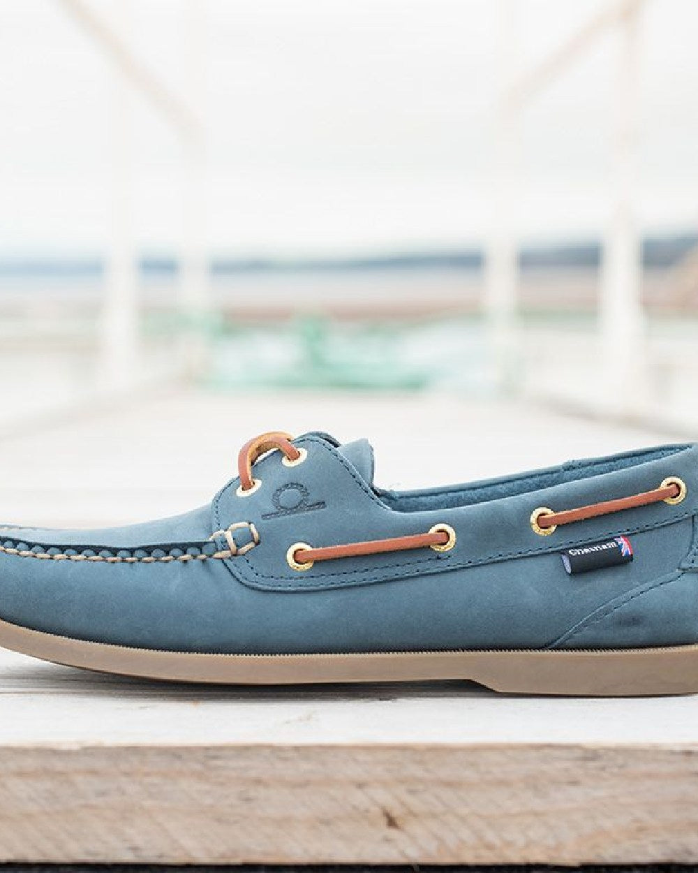 Chatham Men's The Deck II G2 Premium Leather Boat Shoes - Comfortable & Stylish Non-Slip Deck Shoes for Sailing, Boating & Casual Wear