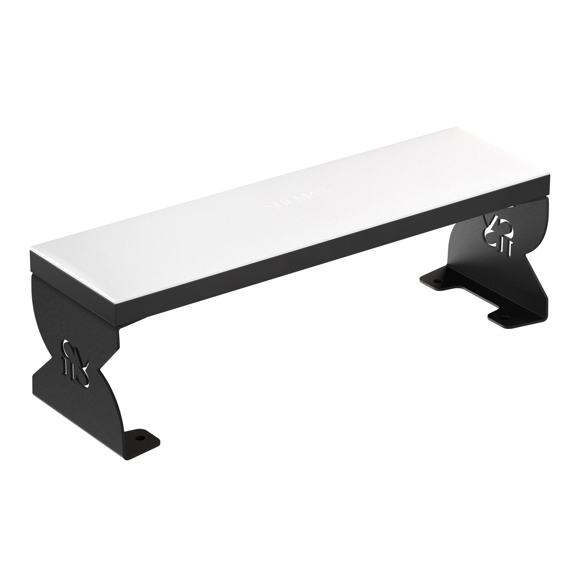 Shemax Hand Rest Comfort White on Black - Ergonomic Nail Table for Manicure & Pedicure | Perfect for Salon, Spa & Home Use