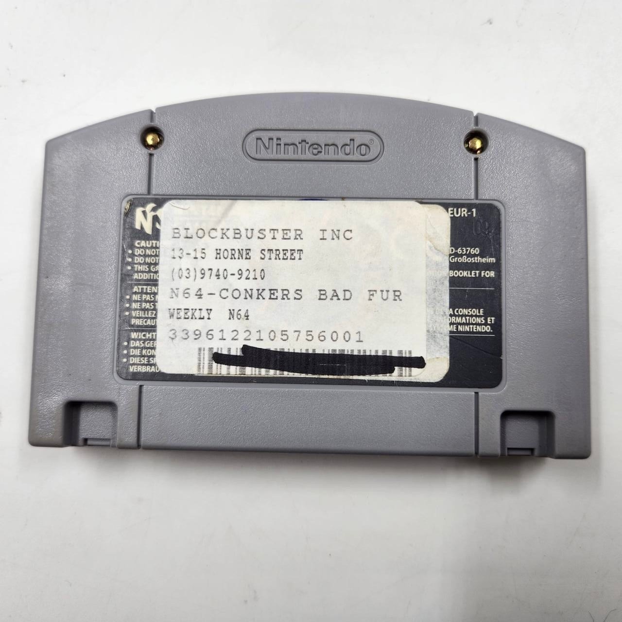 Conker's Bad Fur Day Nintendo 64 (N64) Game - Complete PAL Version | Rare Collectible Retro Video Game for Nintendo 64 Console - Perfect for Gaming Enthusiasts and Nostalgic Players