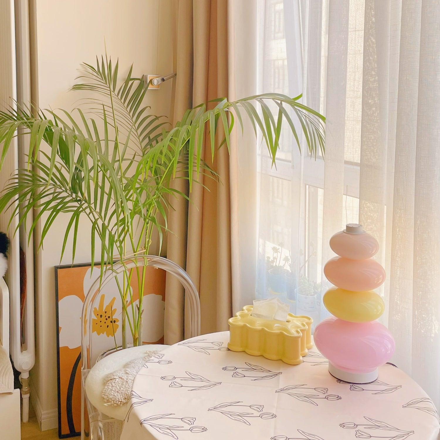Sweet Candy Table Lamp - LED Night Light for Kids Room, Bedside, Nursery - Perfect for Bedtime Reading & Cozy Ambiance