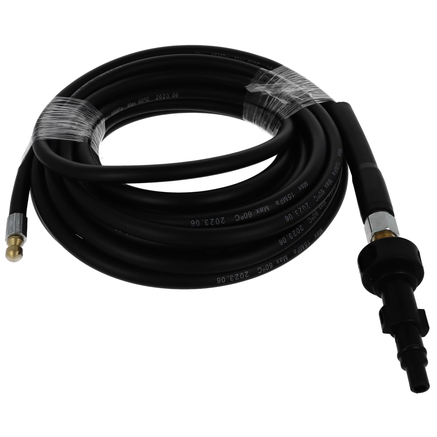 Kyocera 6710137 High Pressure Washer Pipe Cleaning Kit (25.4 ft/7.5m) - Soft Bristle Nozzle for Ryobi Pressure Washers - Perfect for Driveway, Deck & Outdoor Surface Cleaning