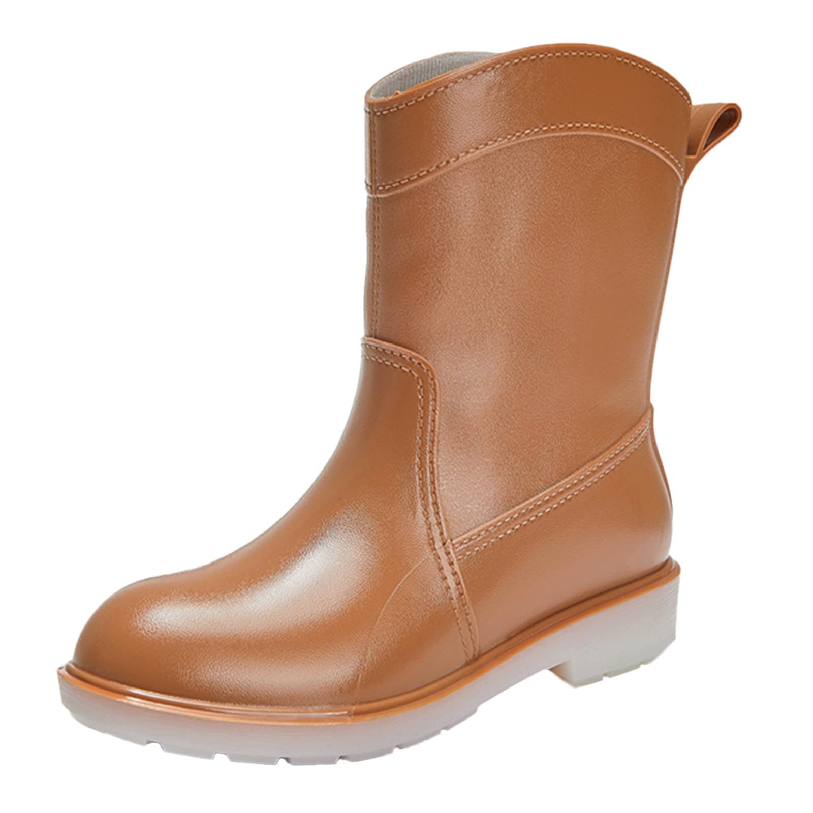 Woodsman Boots for Men & Women - Waterproof Anti-Slip Rain Boots with Durable Non-Slip Sole - Perfect for Hiking, Gardening & Outdoor Work in Wet Conditions