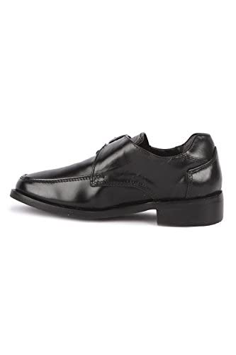 **LIBERTYZENO Boys Genuine Leather School Uniform Shoes - Comfortable & Durable Dress Shoes for Formal Occasions, School Events & Daily Wear**