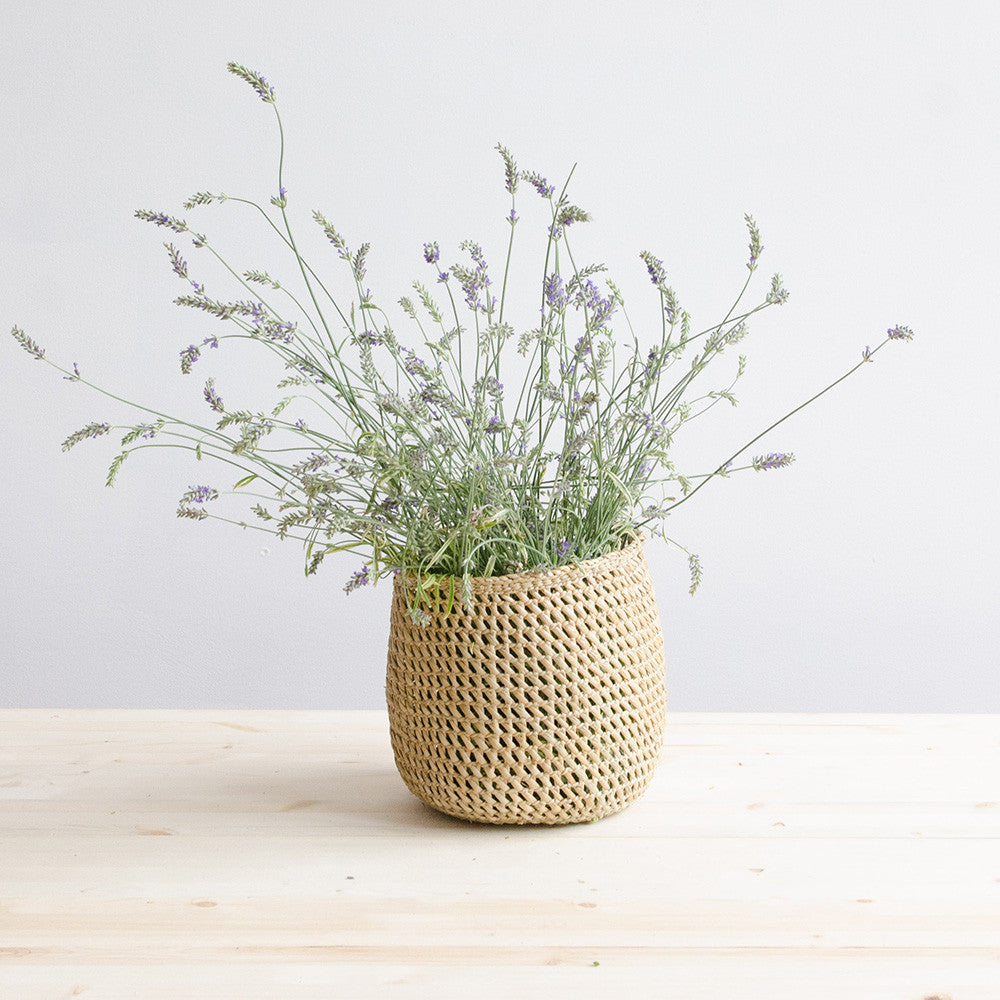 Handwoven African Iringa Storage Basket - Natural Open Weave Design for Home Organization | Perfect for Laundry, Toys, Blankets & Decorative Storage