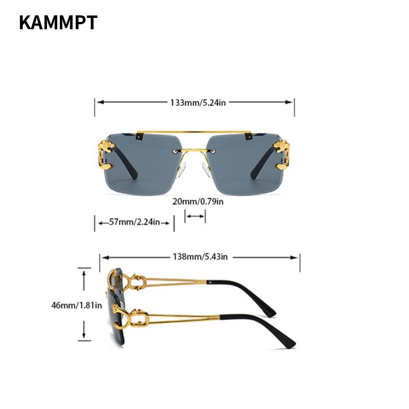 Stylish Women's Oversized Square Sunglasses - UV Protection, Trendy Fashion Accessory for Outdoor, Beach & Driving