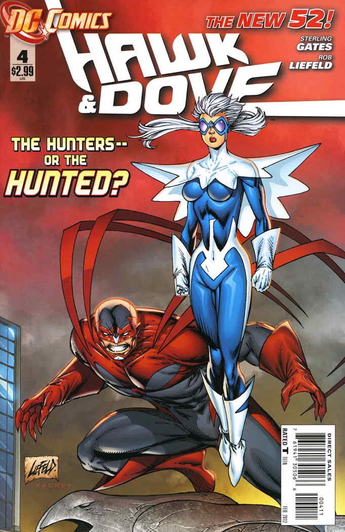 Hawk And Dove (5th Series) #4 VF/NM DC Comic Book | New 52 by Rob Liefeld - Collectible Superhero Graphic Novel for Fans & Investors