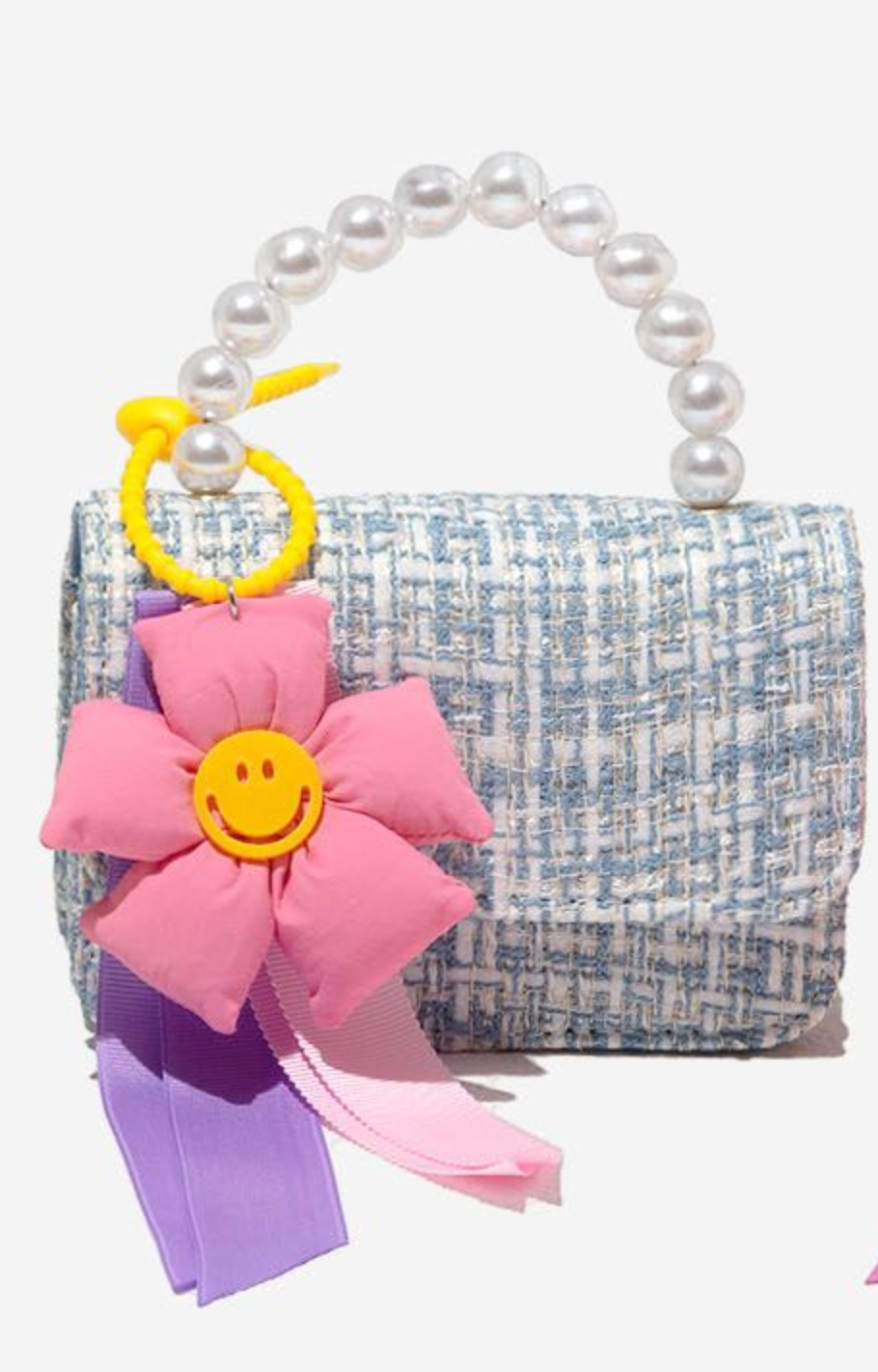 Petite Hailey Daisy Tweed Tote Bag for Women - Multiple Color Options - Perfect for Work, Travel & Everyday Use