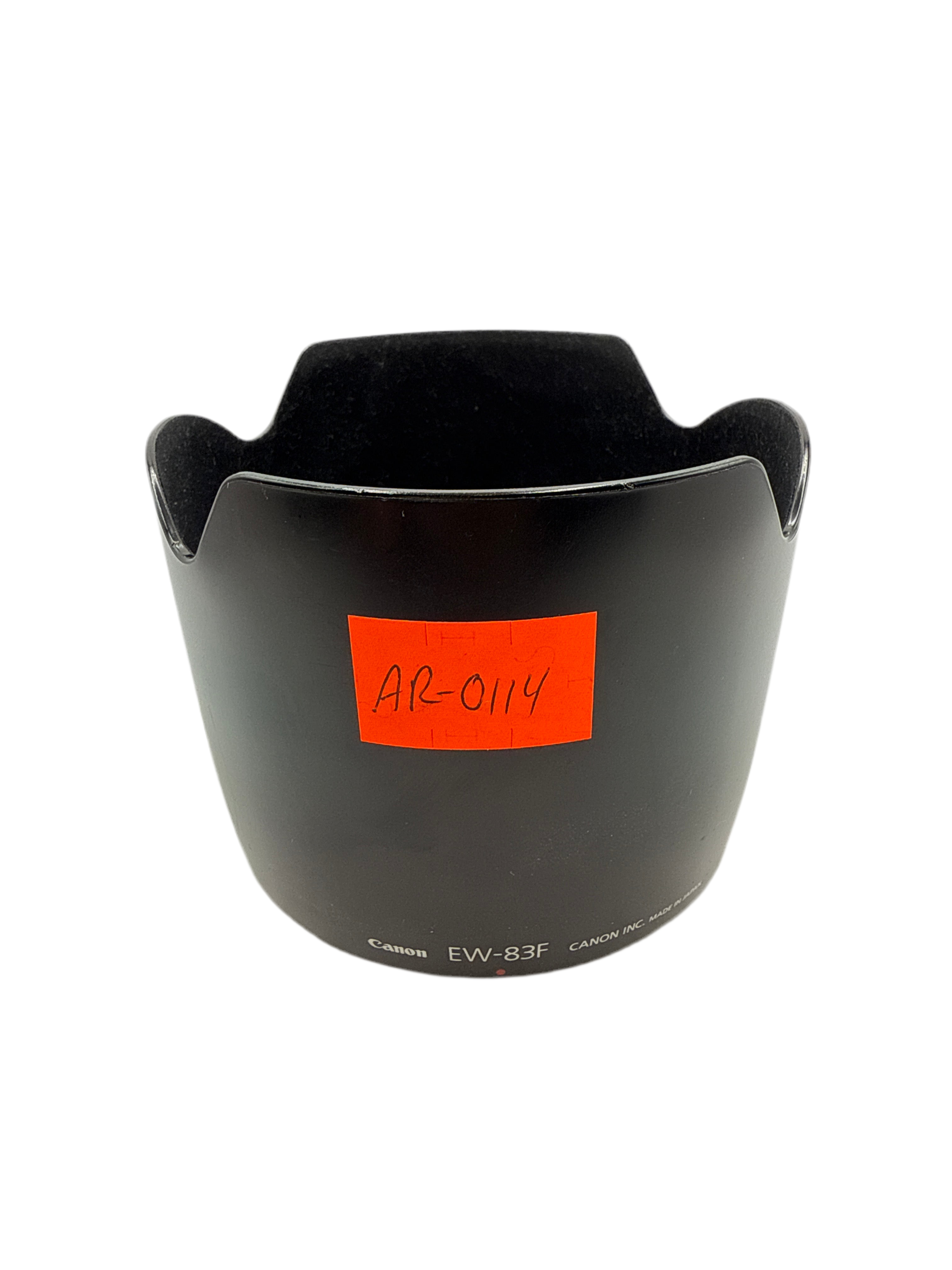 Canon EW-83F Lens Hood for 24-70mm f/2.8L II USM Lens - Compatible with Canon EF 24-70mm f/2.8L II USM Zoom Lens - Durable Plastic Construction - Reduce Lens Flare & Protect Your Lens - Perfect for Outdoor Photography, Travel & Professional Shoots