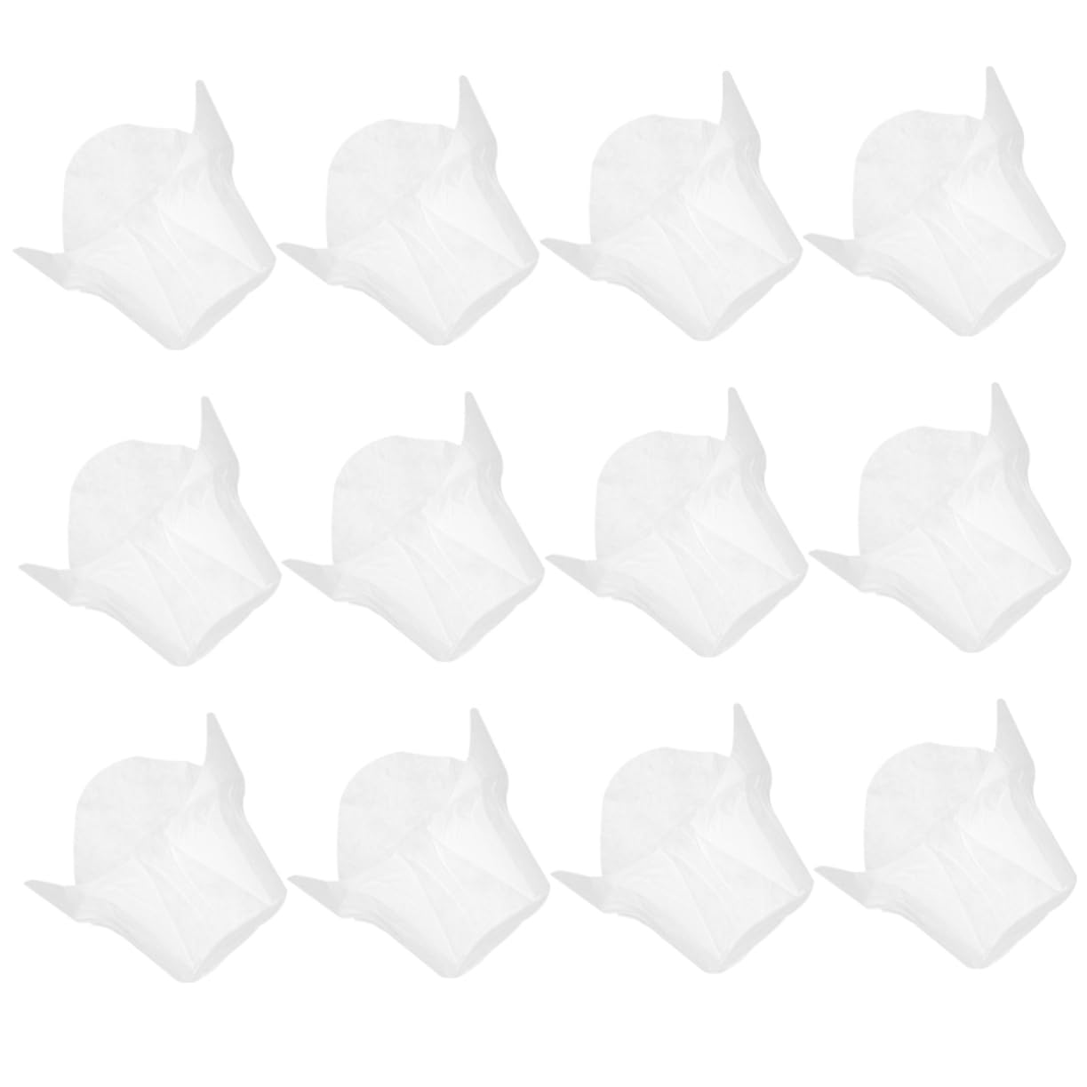 RUNROO 100-Pack White Mini Muffin Wrappers - Baking Paper Cups for Cupcakes, Desserts & Pastries - Eco-Friendly Disposable Liner for Party, Wedding & Home Baking (Aluminum Foil Included)