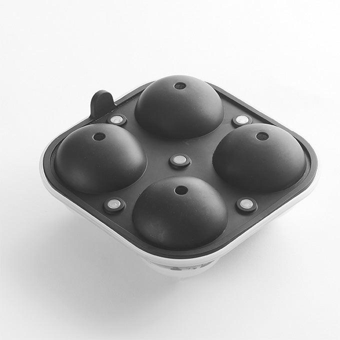 Premium SMSR4 4-Sphere Silicone Ice Mold by American Metalcraft – Perfect for Cocktails, Beverages, and Party Drinks