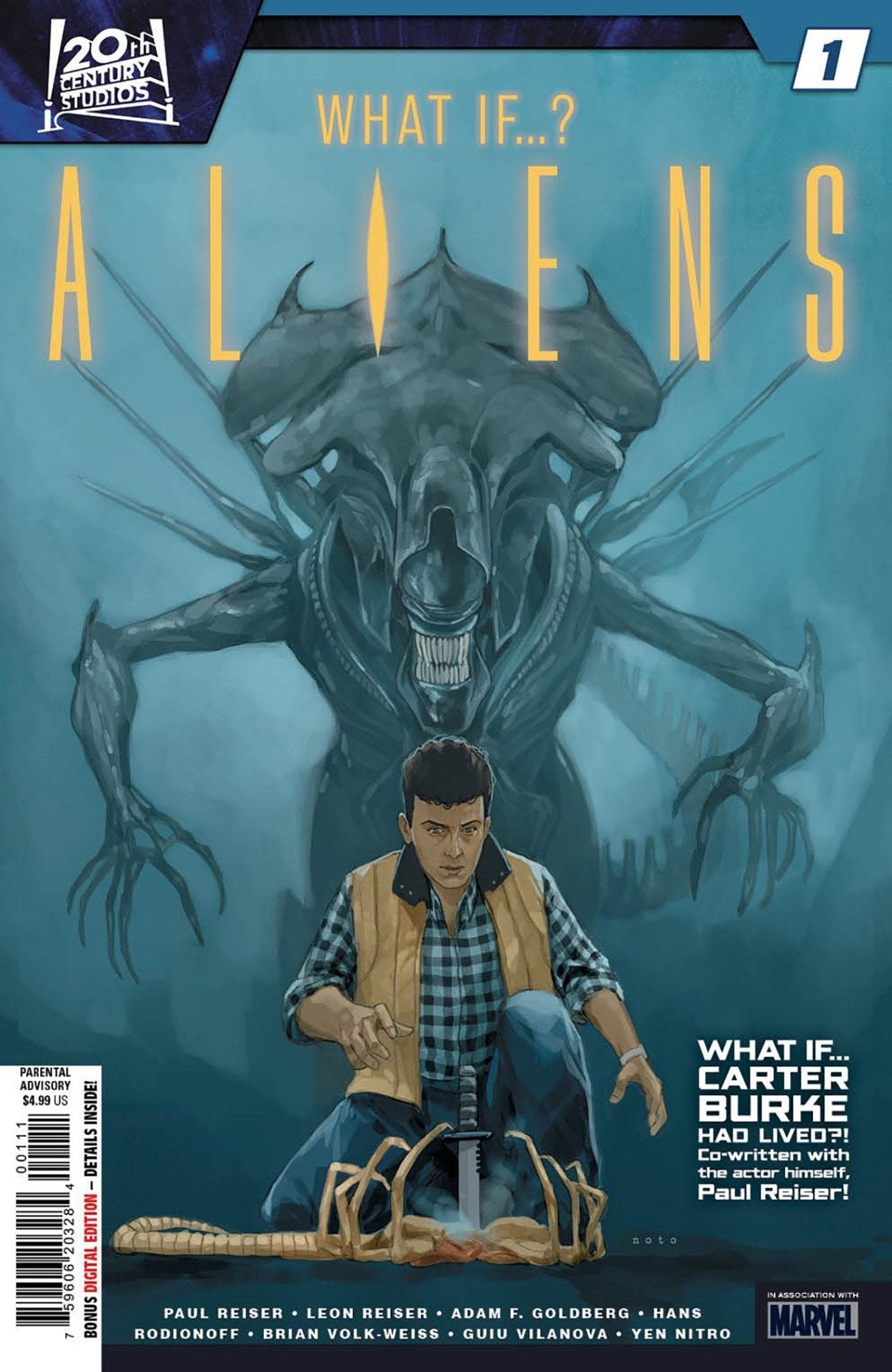 Aliens: What If...? #1 Comic Book - Explore Alternate Sci-Fi Scenarios | Perfect for Collectors & Sci-Fi Fans