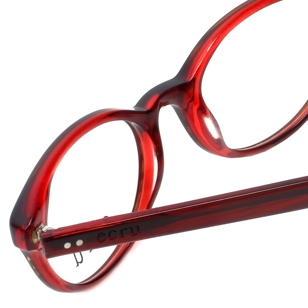 Stylish Ecru Daltrey Reading Glasses for Women & Men - Lightweight Designer Eyewear with UV Protection - Perfect for Reading, Computer Use & Daily Activities