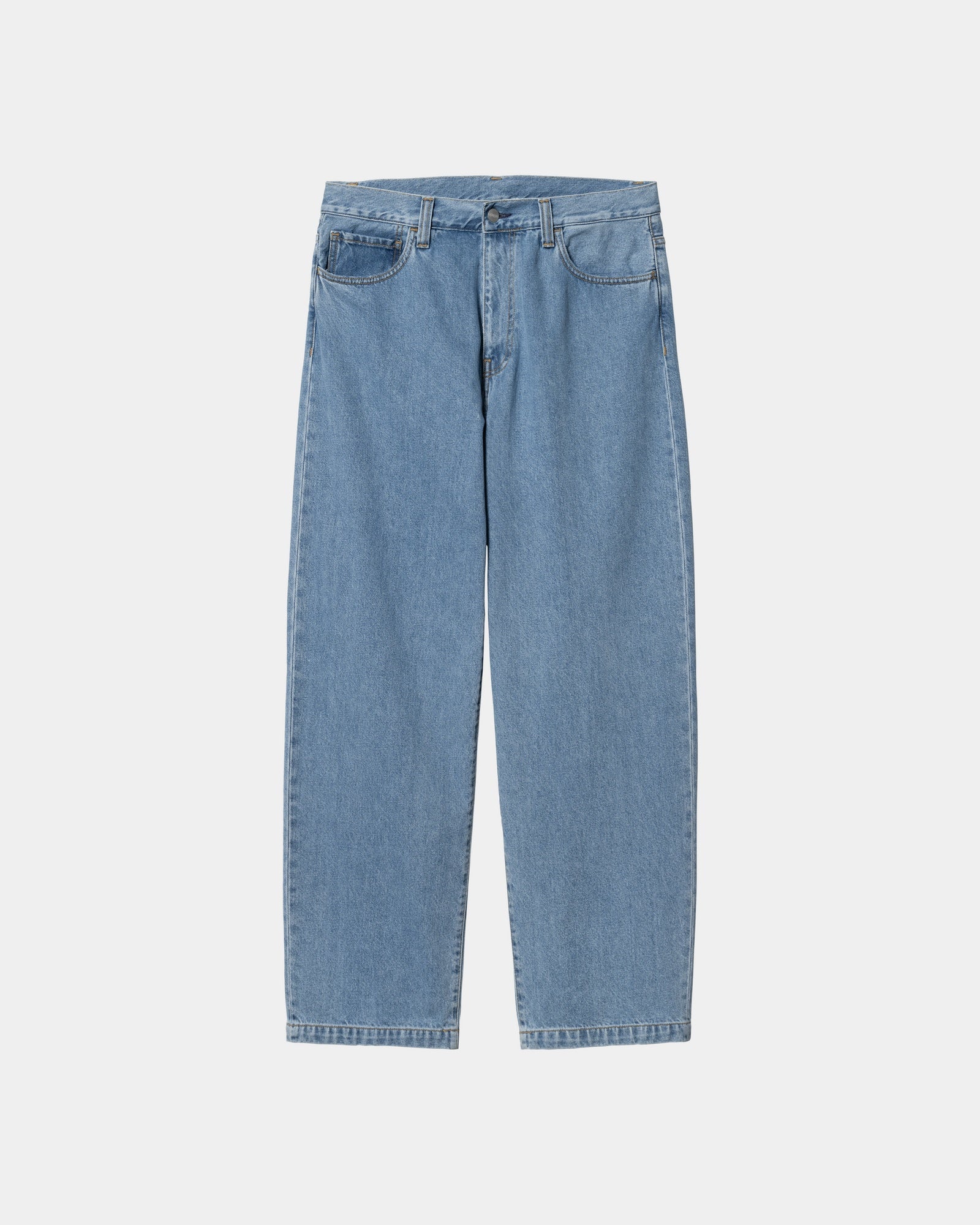 Landon Men's Blue Heavy Stone Wash Denim Pants | Comfortable & Stylish Jeans for Casual Wear, Work, and Everyday Outfits