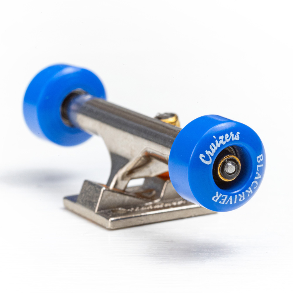Blackriver Cruizer Fingerboard Wheels - High Performance Skateboard Wheels for Fingerboarding - Perfect for Tricks, Stunts & Mini Skateboarding at Home or Office