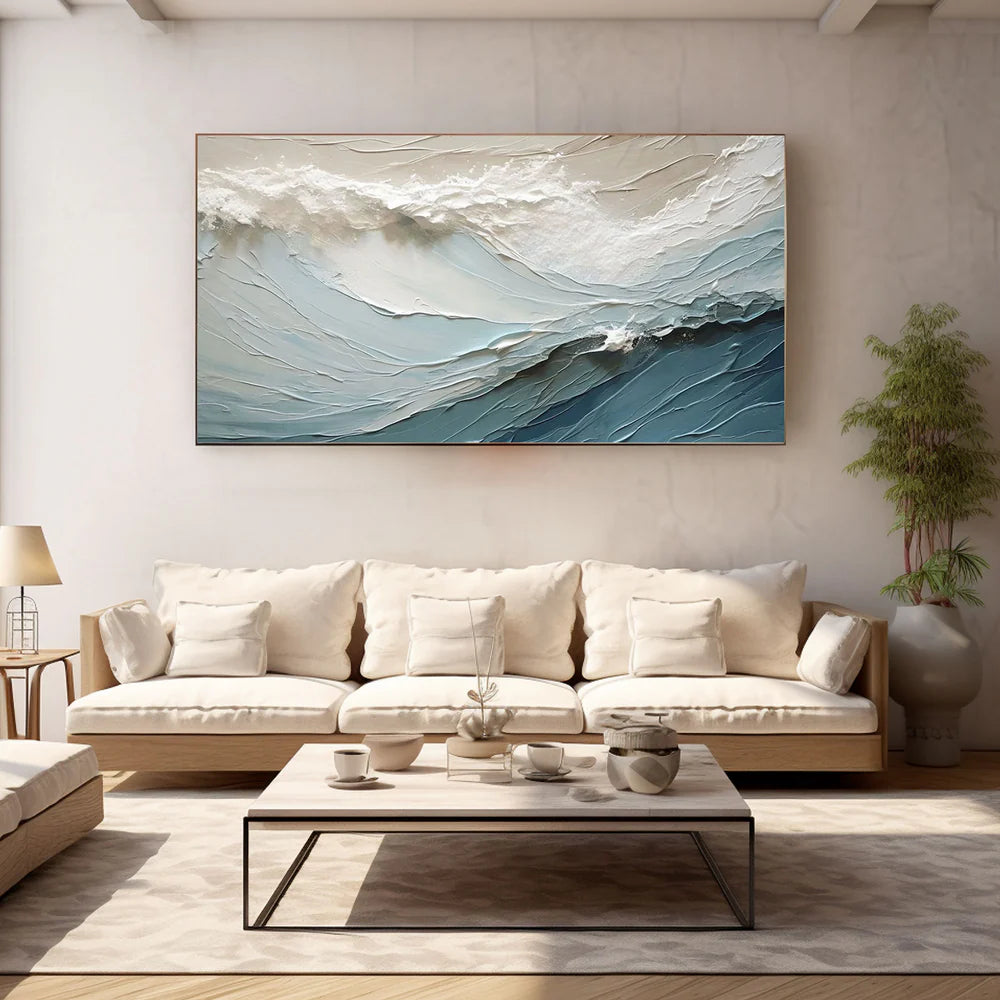 Peru Order Ocean and Sky Painting #OS 059 - Stunning Wall Art for Home Decor, Office & Living Room