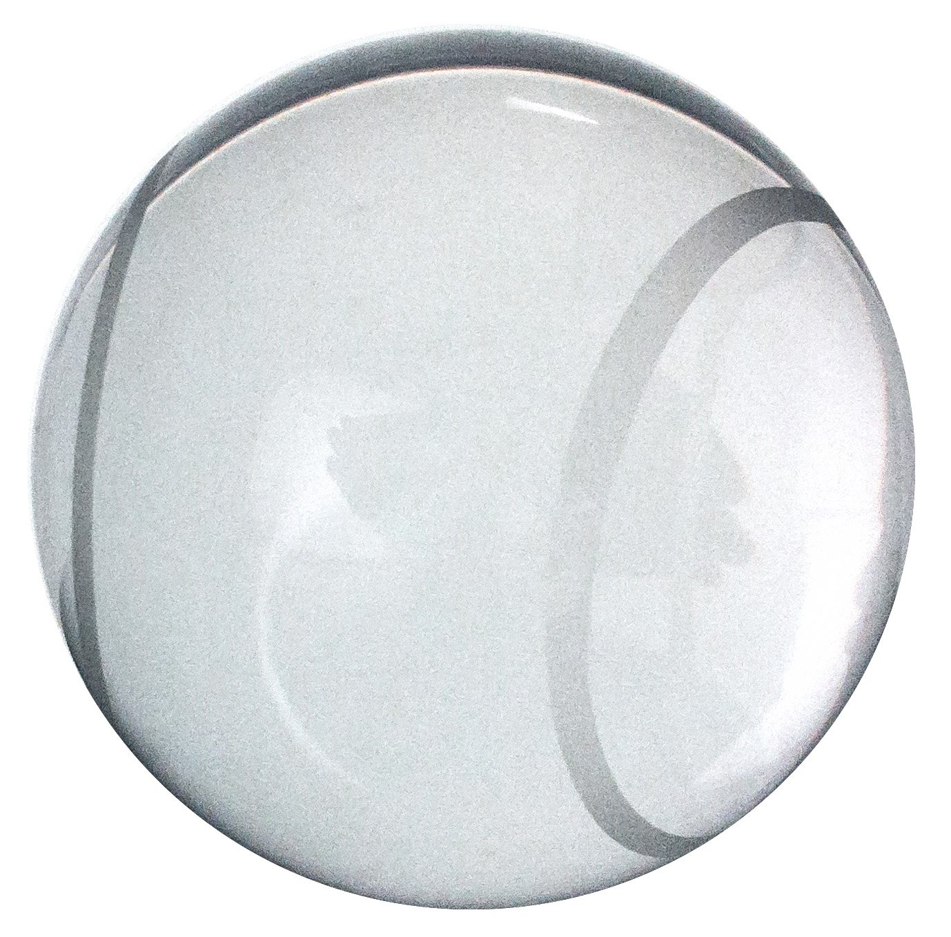 Amlong 3-Inch Crystal Tennis Ball Paperweight with Gift Box - Elegant Desk Decor for Office, Home, or Sports Enthusiast Gift