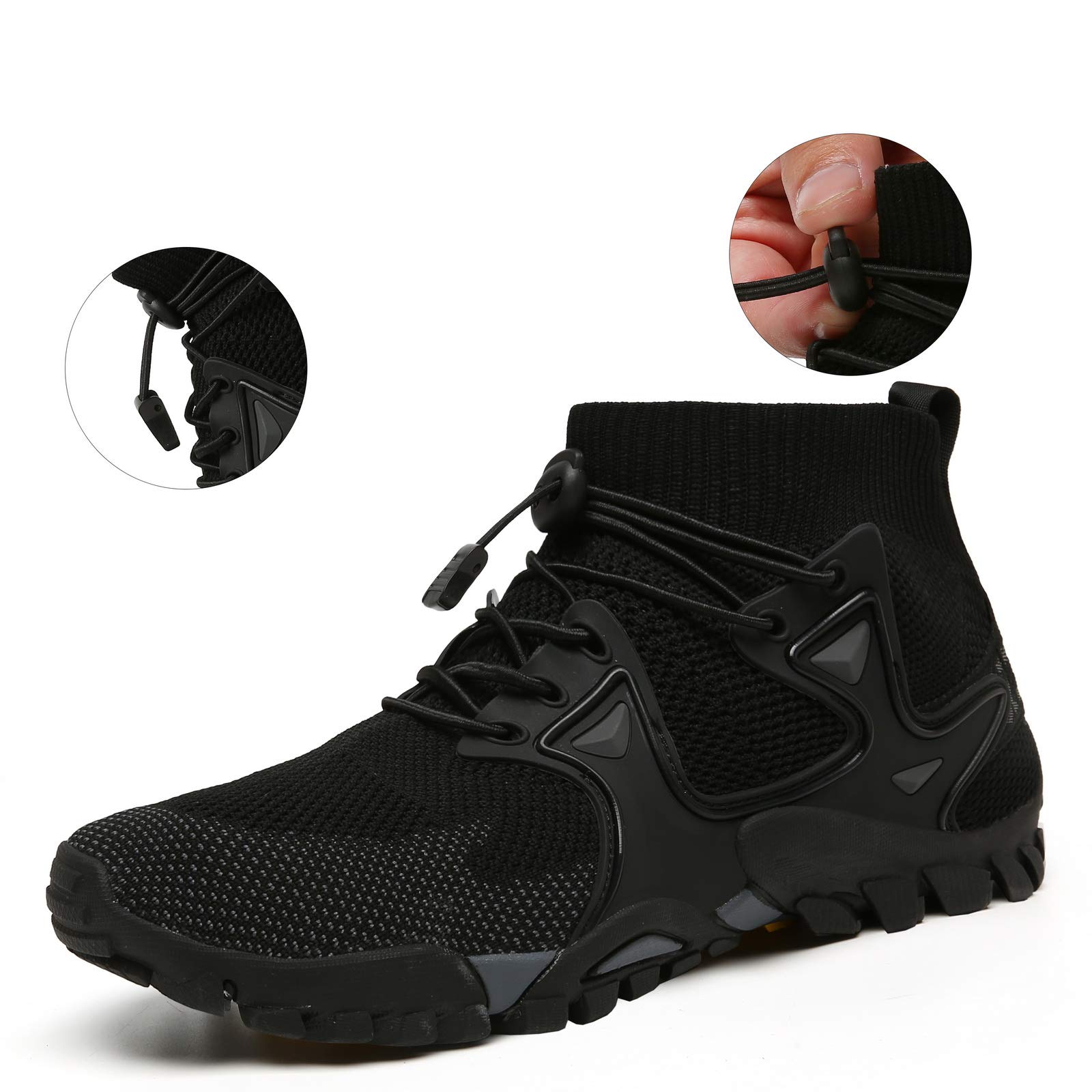 **Men's & Women's Hiking Shoes - Lightweight Outdoor Trail Running & Trekking Shoes - Non-Slip Athletic Walking Sneakers for Jogging, Climbing & Fitness - Perfect for Travel & Barefoot Adventures**