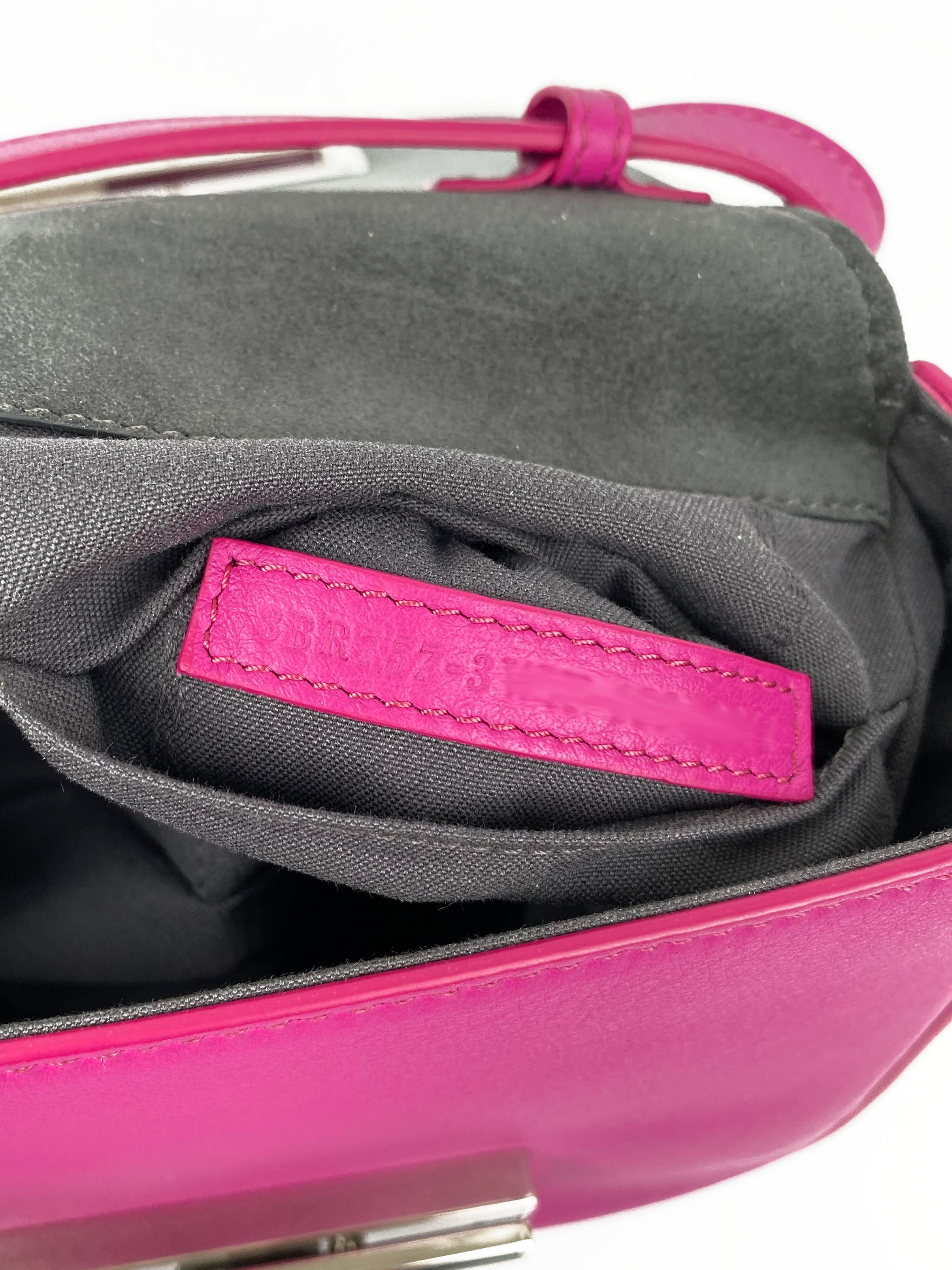 Fendi Magenta 3 Baguette Bag - Luxury Shoulder Handbag for Women | Trendy Crossbody Purse for Party, Dating & Everyday Use