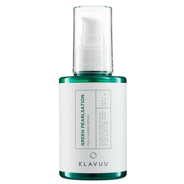 Klavuu Green Pearlsation Pha Calming Serum for Sensitive Skin - Soothing Facial Treatment for Redness & Irritation | Perfect for Daily Skincare & Post-Procedure Recovery