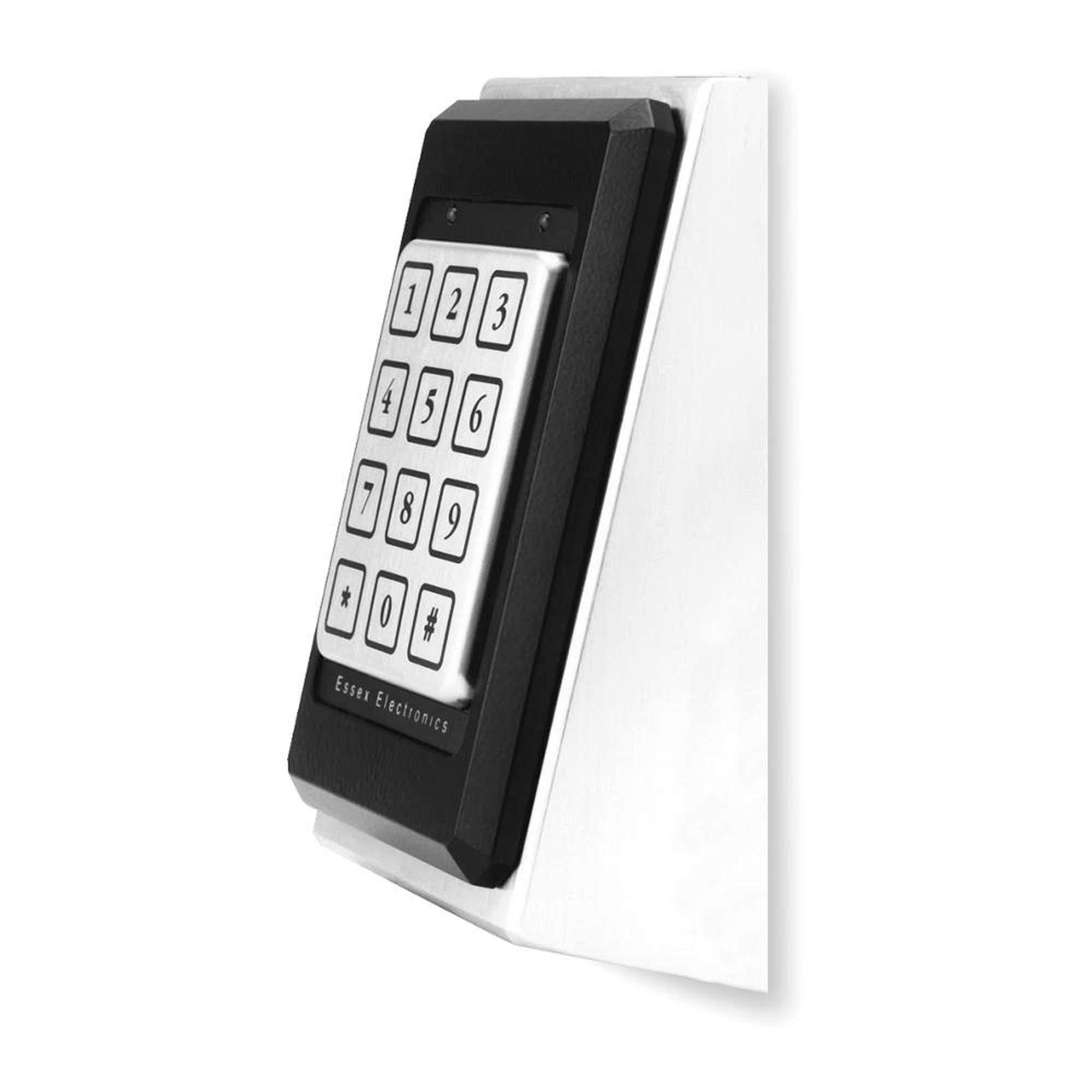 Stainless Steel Keypad Mounting Box - Secure & Durable Enclosure for Access Control Systems | Ideal for Home, Office & Commercial Security Installations