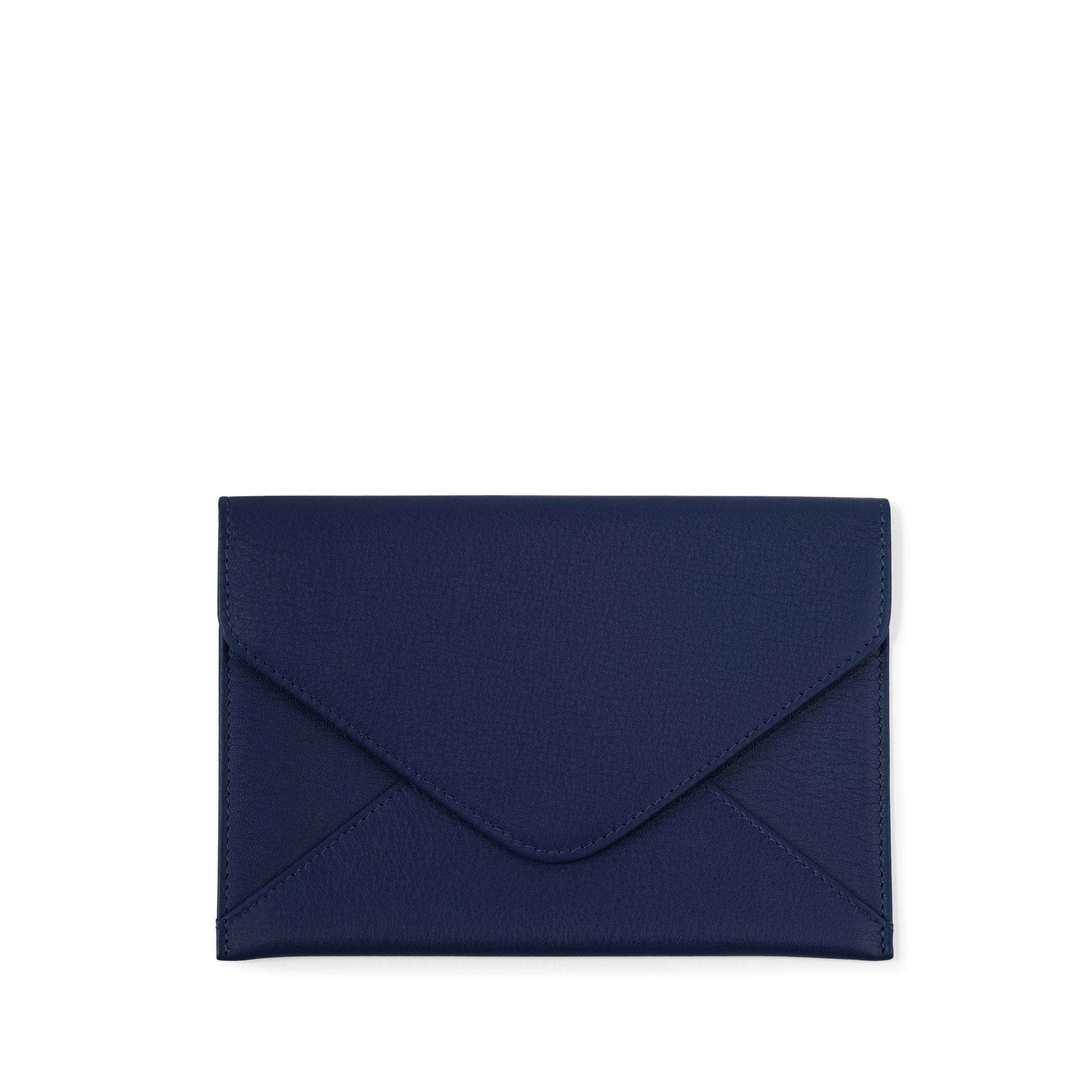 Premium A6 Envelope Pouch in Navy Blue - Waterproof Document Holder for Letters, Photos & Important Papers - Perfect for Office, Mailing & Travel Organization