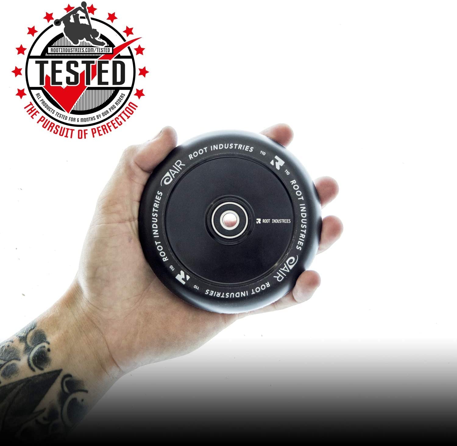 Root Industries 120mm Air Wheels for Kids - High-Performance Skateboard & Scooter Wheels for Smooth Rides in Parks & Streets