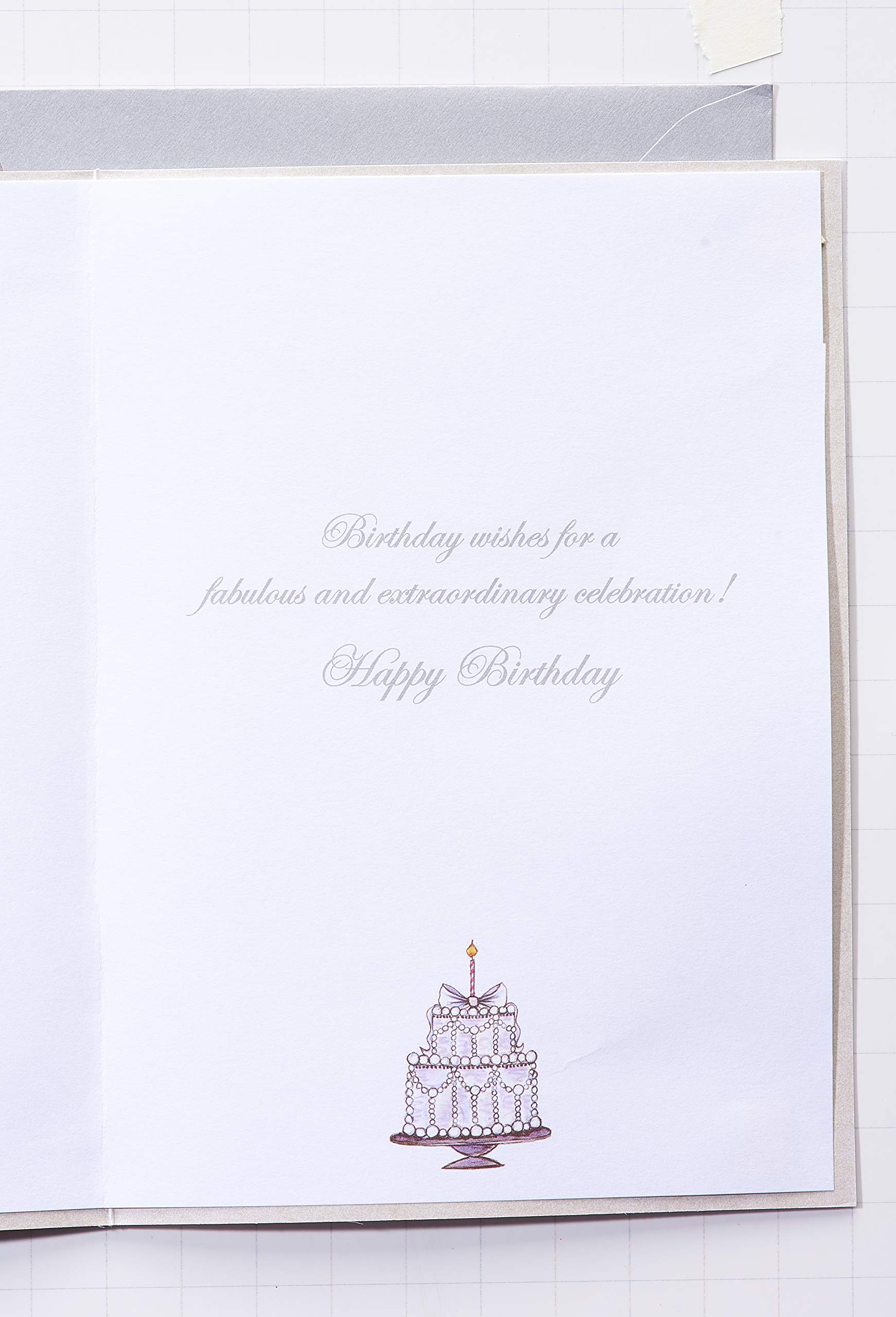 Papyrus Birthday Card for Women - Elegant Floral Design by Bella Pilar | Thoughtful Greeting Card for Wife, Mom, Sister | Perfect for Birthdays, Anniversaries & Special Occasions