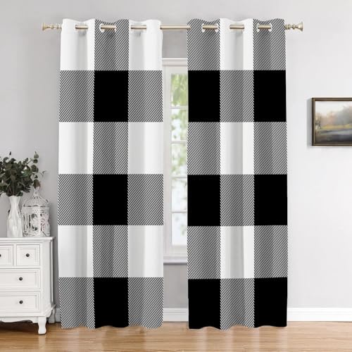 Christmas Buffalo Plaid 4 Black
