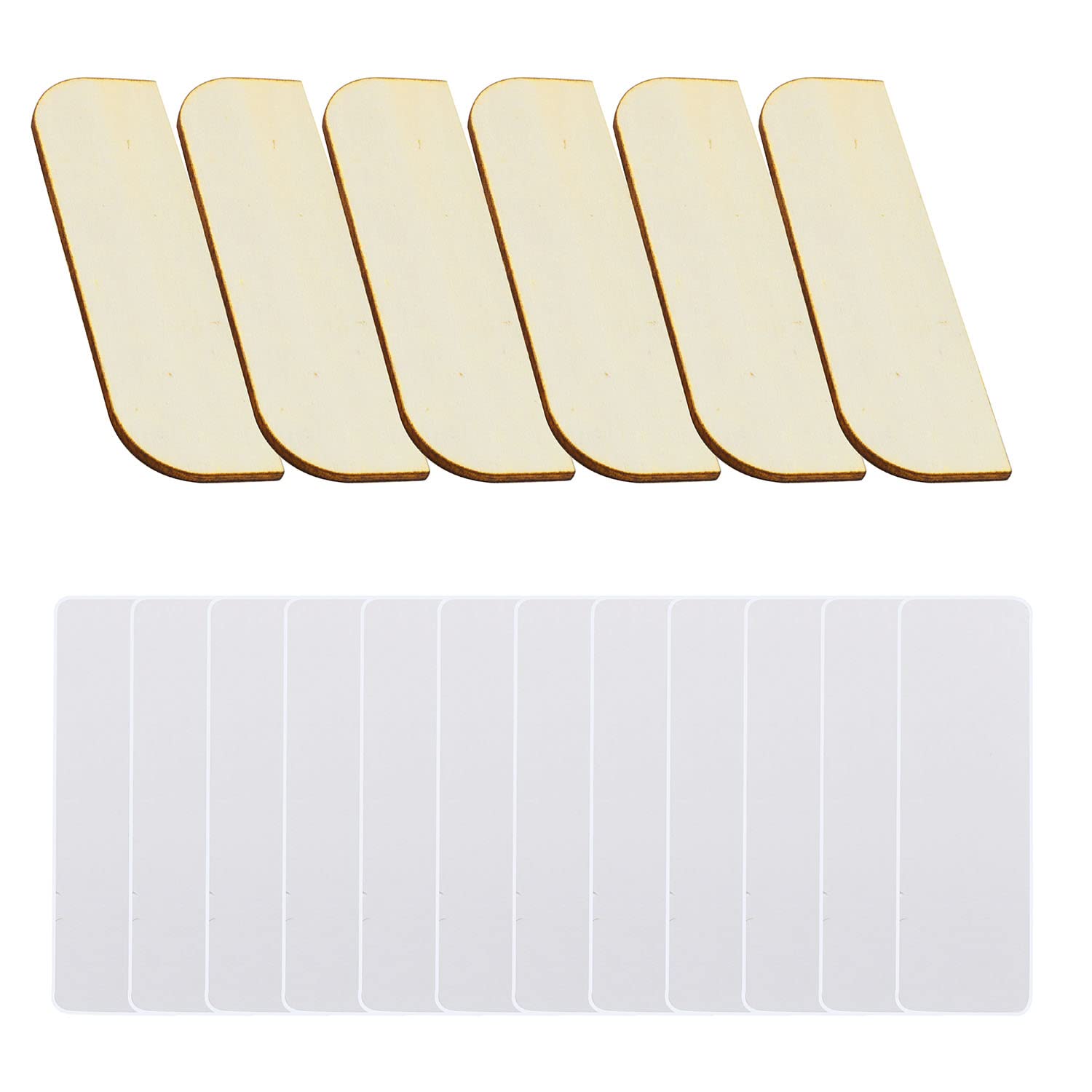 6PCS Hinge Repair Plate Kit - Cabinet Door Hinge Hole Cover & Wood Filler Plates with 12PCS Adhesive Tapes | DIY Kitchen Cabinet Repair, Furniture Restoration, Home Improvement Project