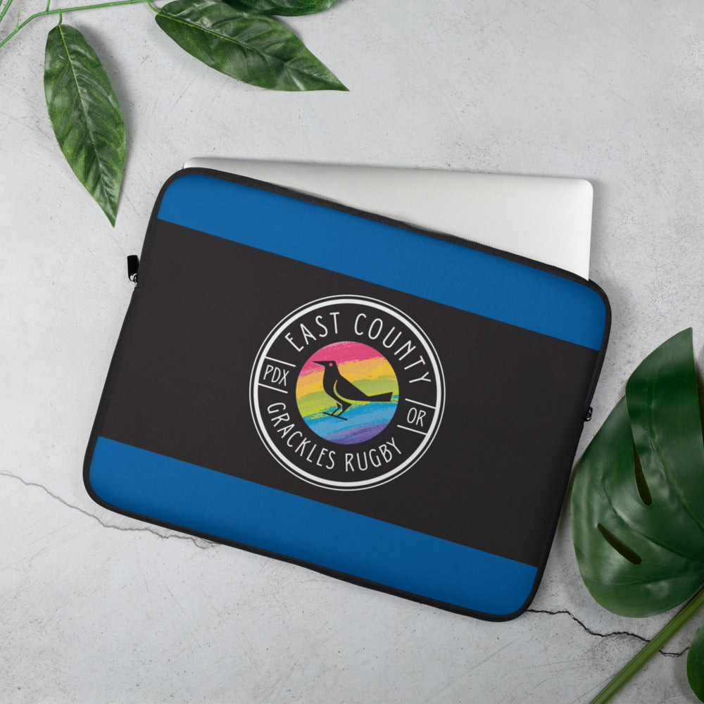 East Co. Grackles Laptop Sleeve 13-15 Inch - Premium Protective Case for MacBook, Dell, HP - Waterproof & Shockproof - Perfect for Work, School & Travel