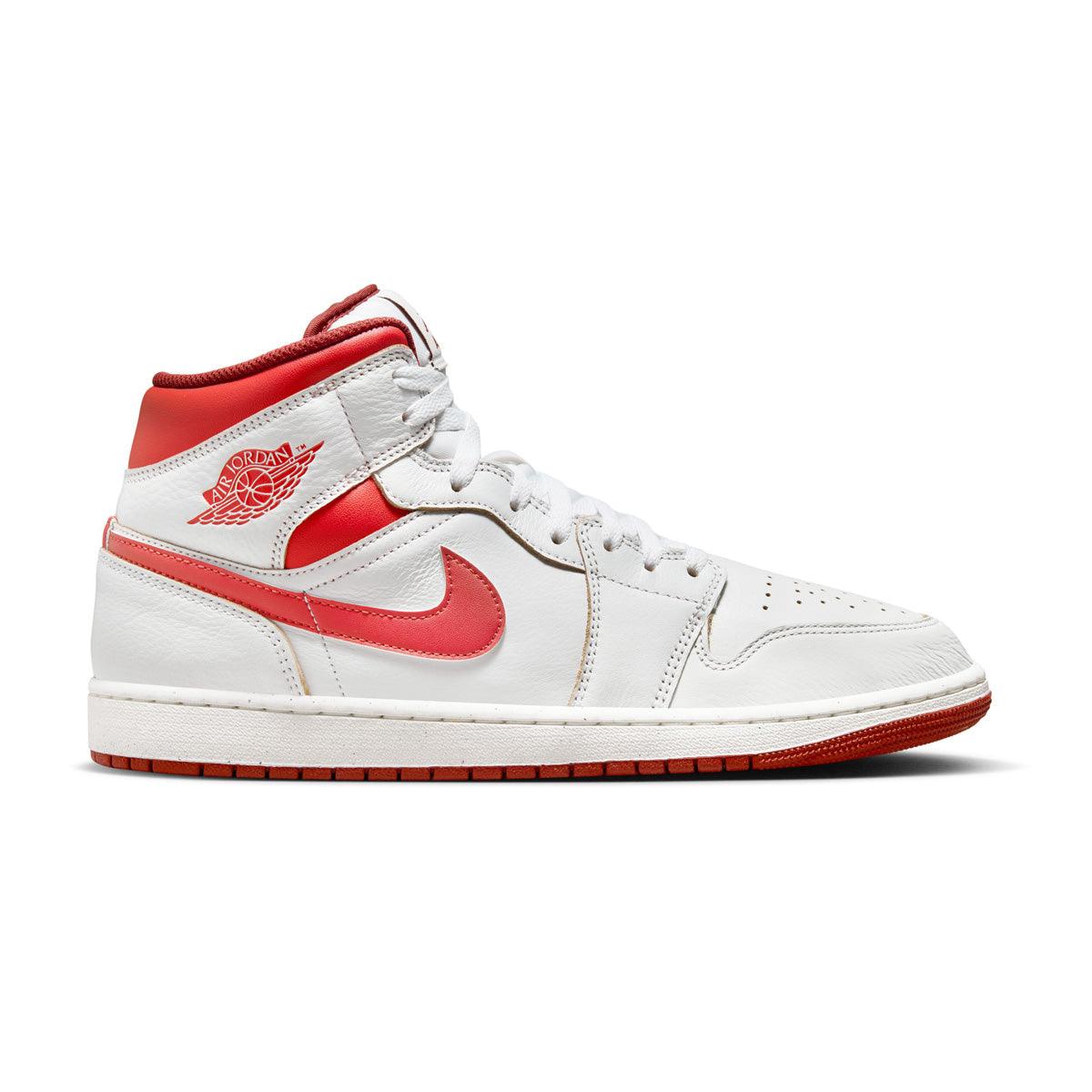 Air Jordan 1 Mid SE 'Dune Red' Men's Basketball Shoes - Retro Sneakers for Casual Wear & Street Style Fashion