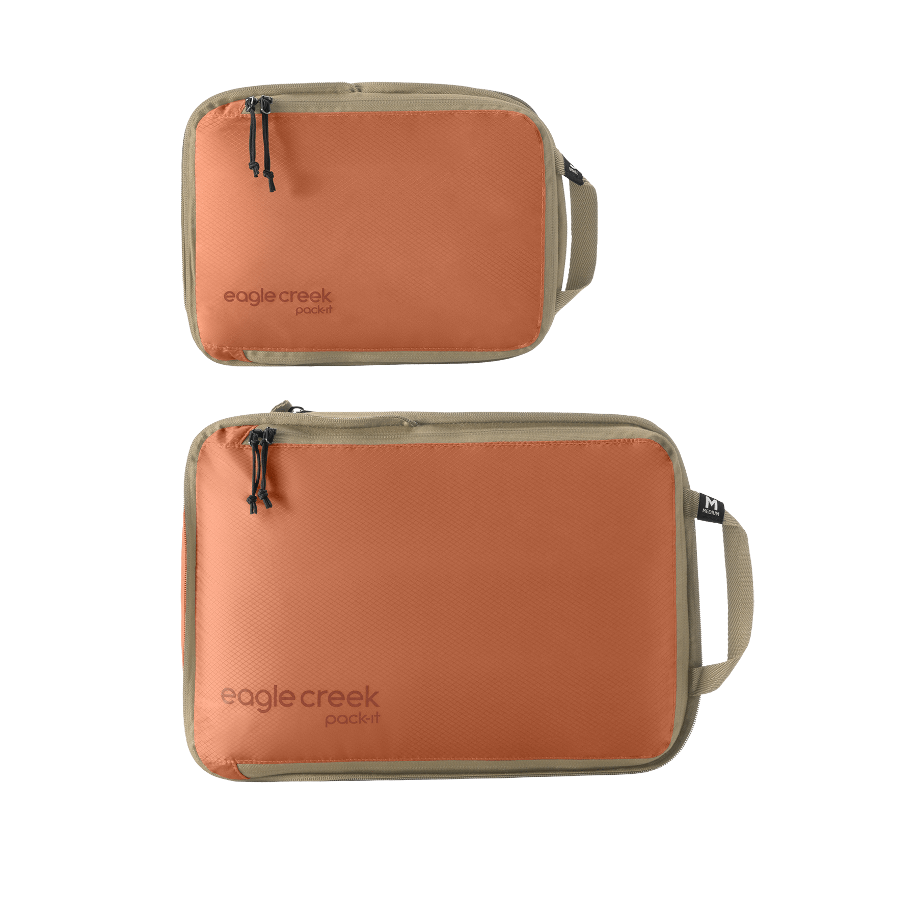 Eagle Creek Pack It Isolate Compression Cube Set - Small/Medium for Travel Organizers | Perfect for Suitcase, Backpack & Carry-On Luggage Packing
