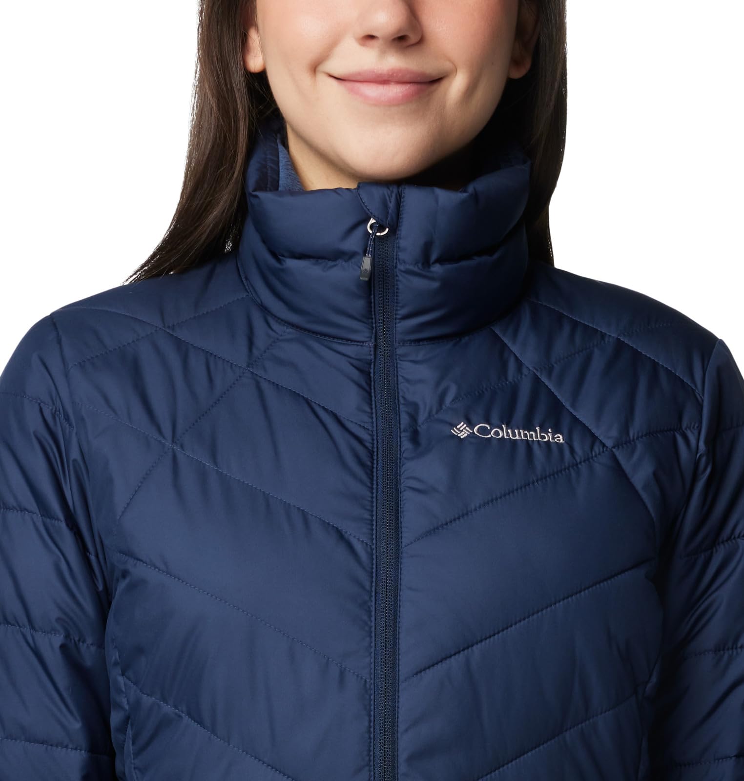 Columbia Women's Heavenly Jacket - Lightweight Waterproof Hooded Jacket for Hiking & Outdoor Activities | Windproof & Breathable Raincoat for Travel & Camping
