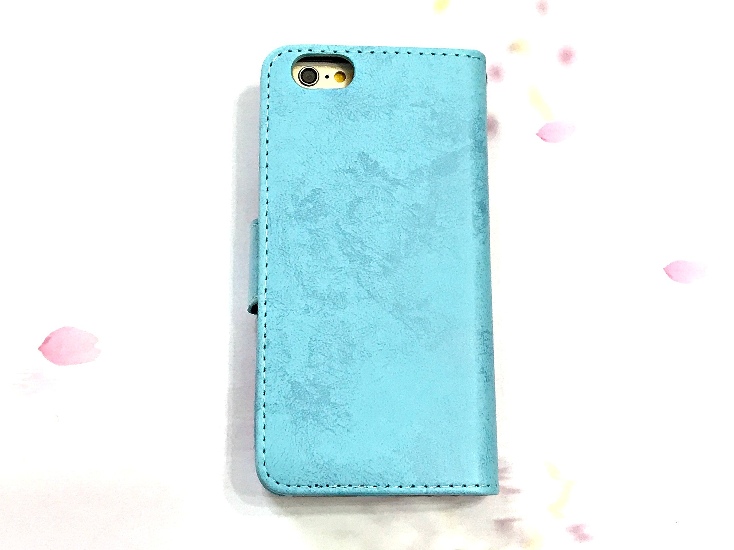 Heart Angel Wing Leather Phone Wallet Case for iPhone X/XS/XR/11/12/13/14 Pro Max & Galaxy S23/S22/S21/S20 Ultra/Note 20/10 Plus - RFID Blocking Detachable Design | Stylish Card Holder & Cash Protector | Perfect for Everyday Use, Travel, Business, Gifts & Special Occasions | Ideal for Commuting, Shopping & Secure Payments