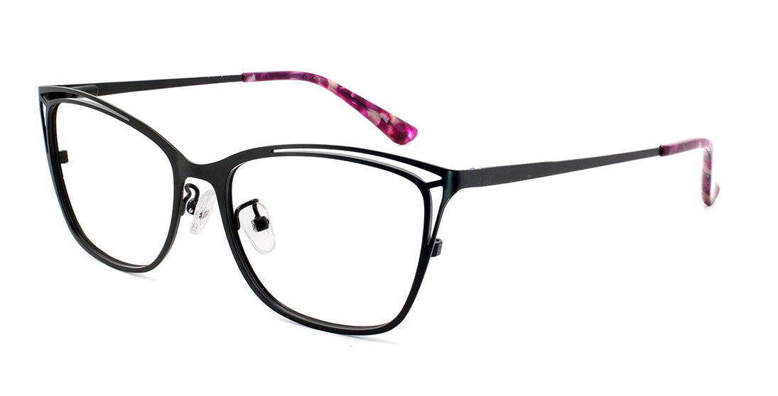 Stylish Metal Cat Eye Glasses MT 36296 - Trendy Women's Eyewear for Work, Party & Everyday Fashion