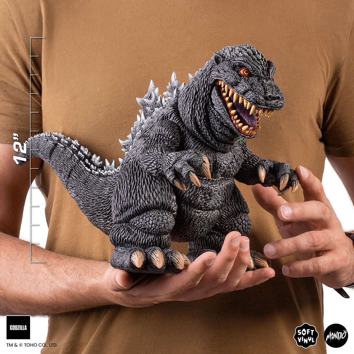 Godzilla Vinyl Designer Figure by James Groman - Premium Collectible Toy for Movie Fans & Pop Culture Enthusiasts - Perfect for Display, Gifts, and Home Decor